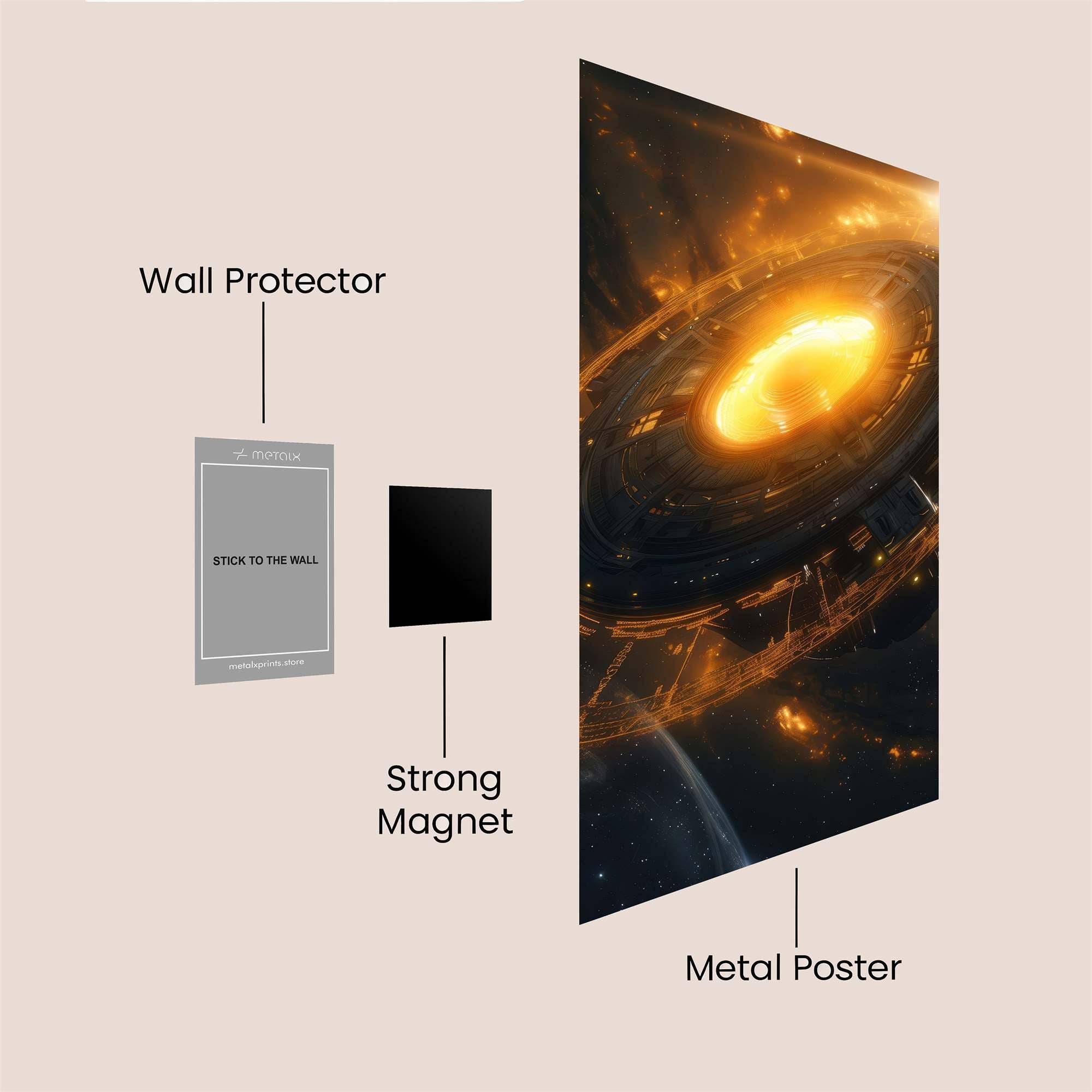 Starforge Ignition Safe Wall Magnetic / M