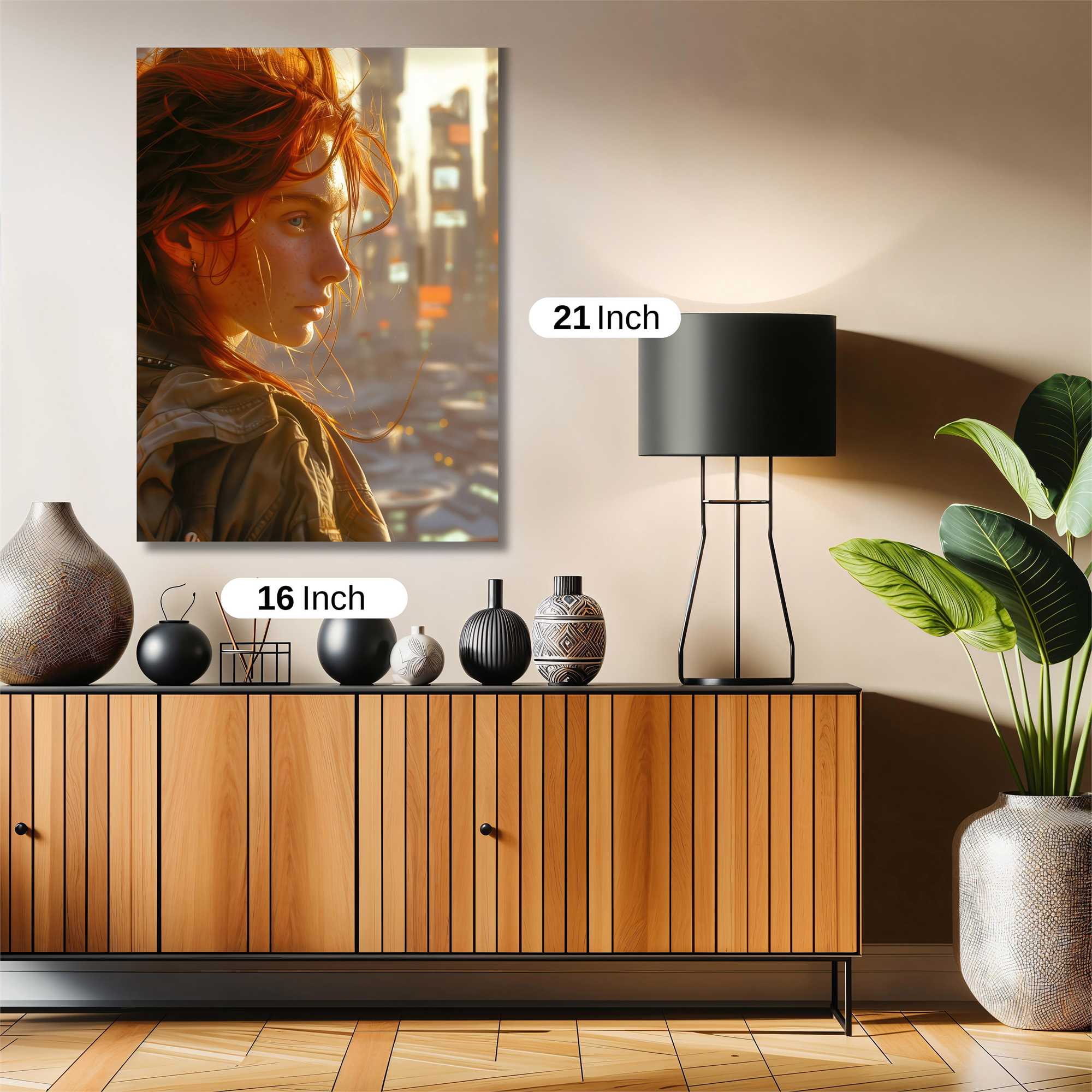 Sunset Serenity Safe Wall Magnetic / M