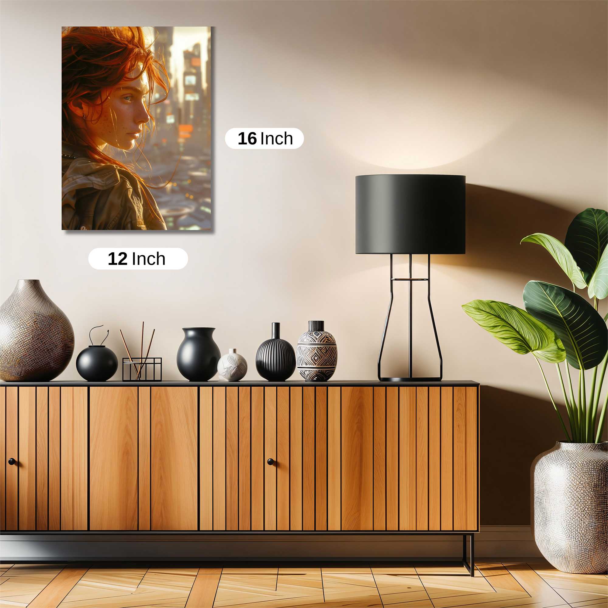Sunset Serenity Safe Wall Magnetic / M
