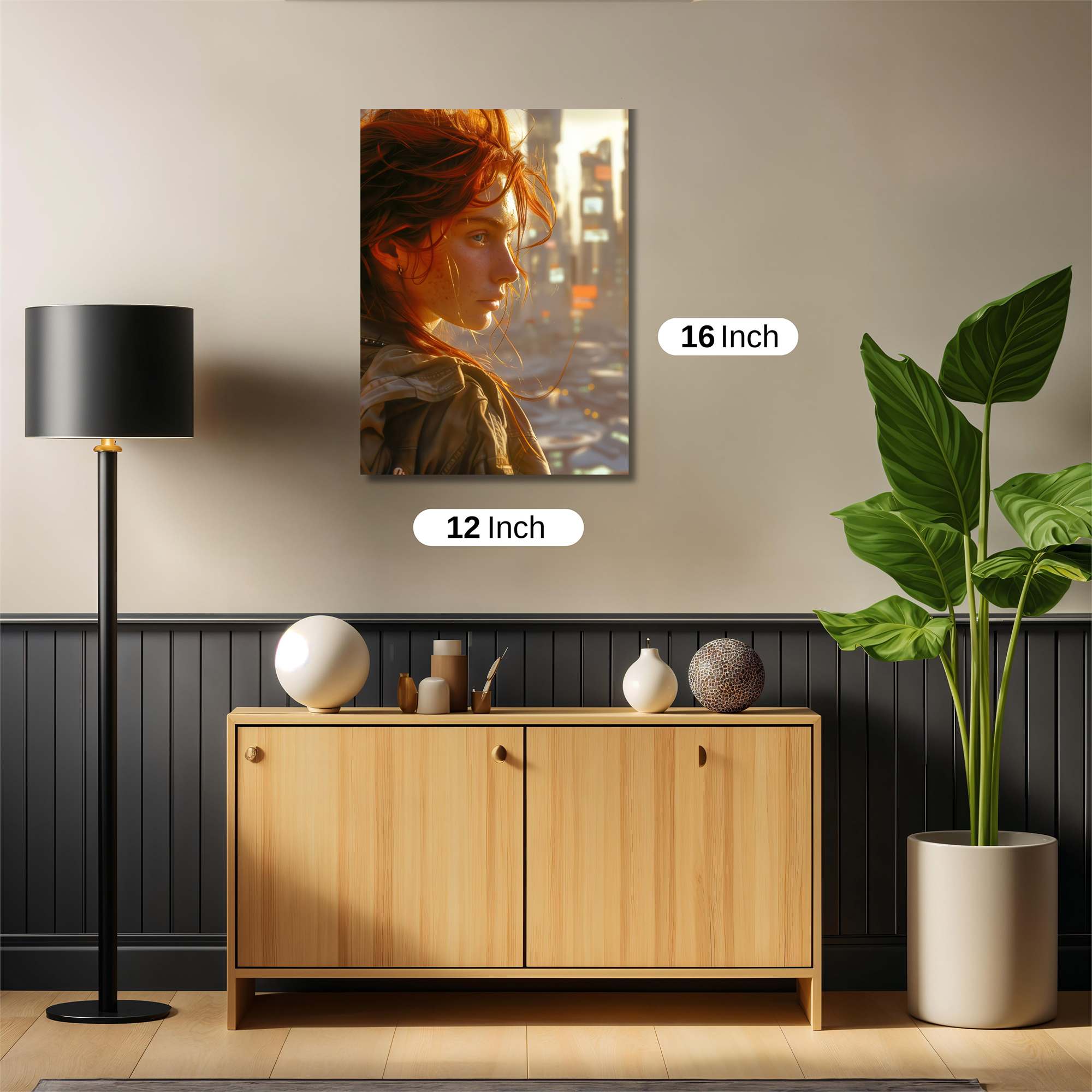 Sunset Serenity Safe Wall Magnetic / M