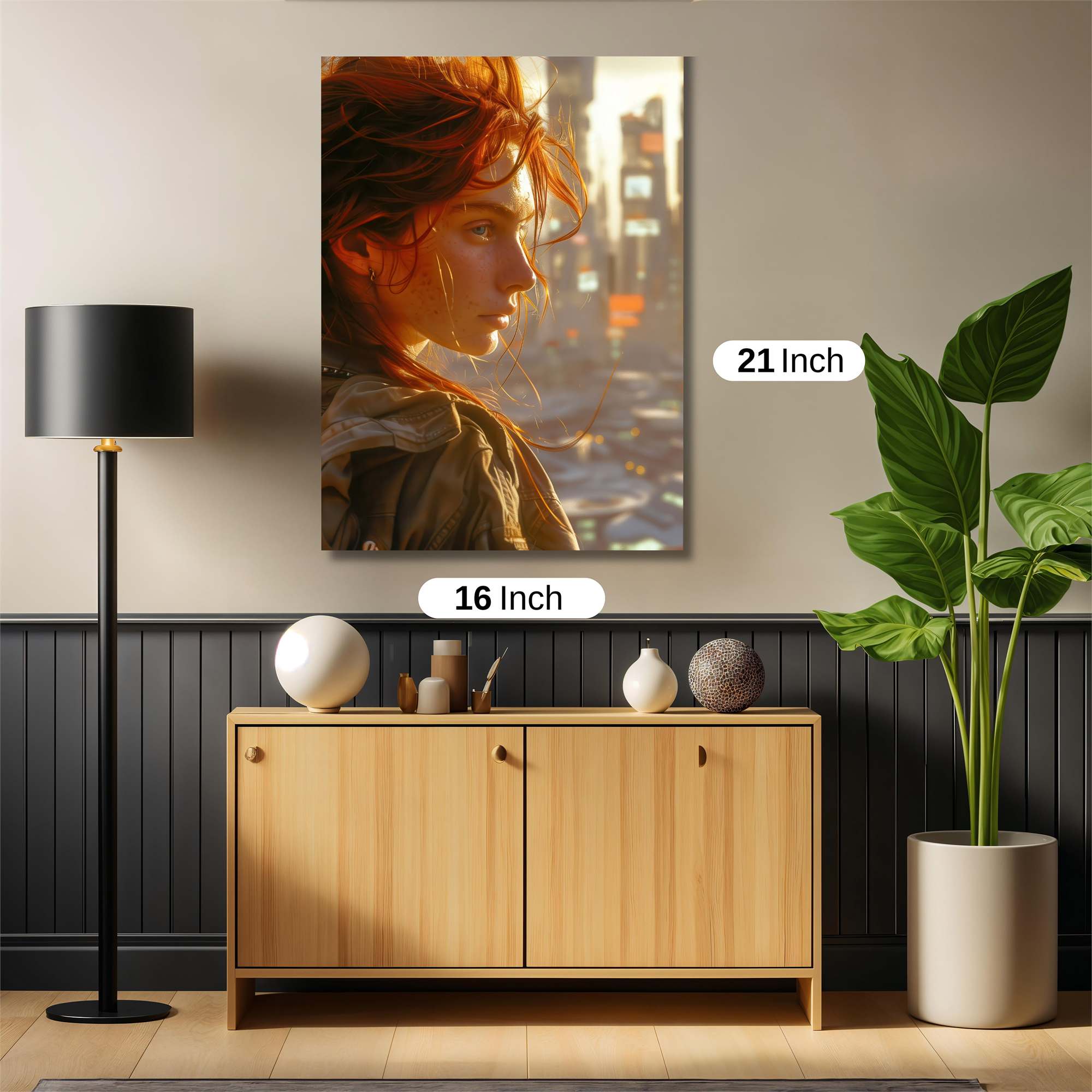 Sunset Serenity Safe Wall Magnetic / M