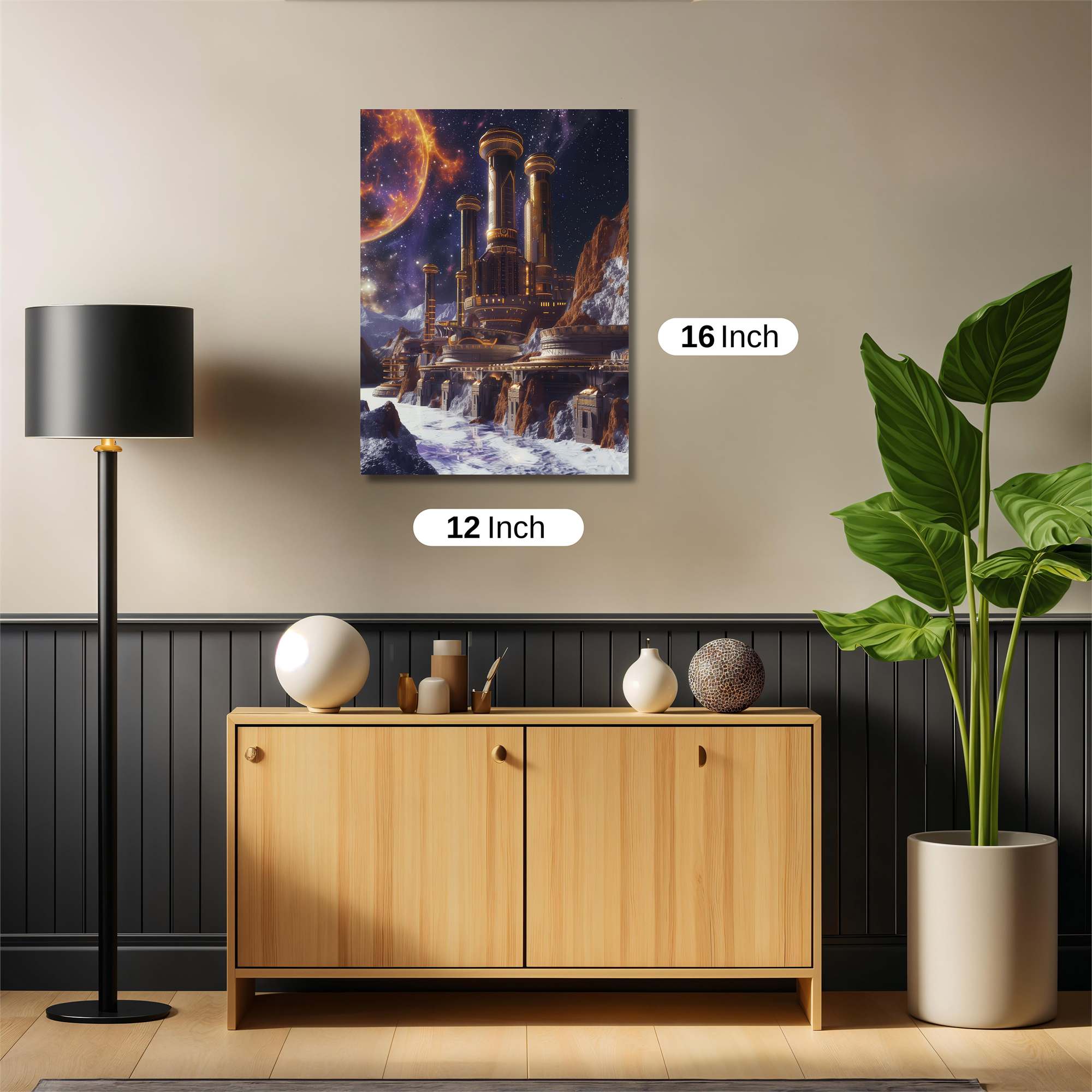 Cosmic Citadel Safe Wall Magnetic / M