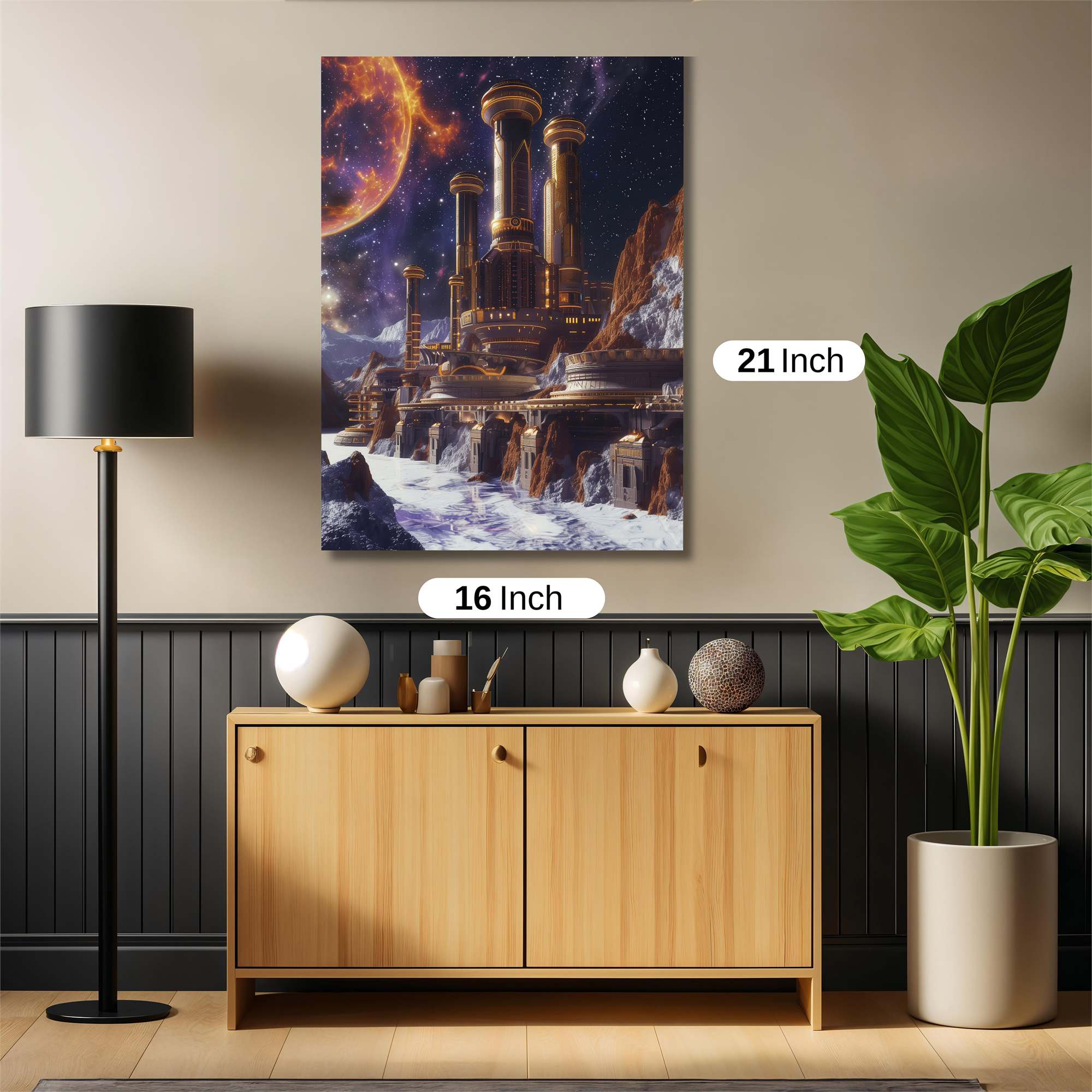 Cosmic Citadel Safe Wall Magnetic / M