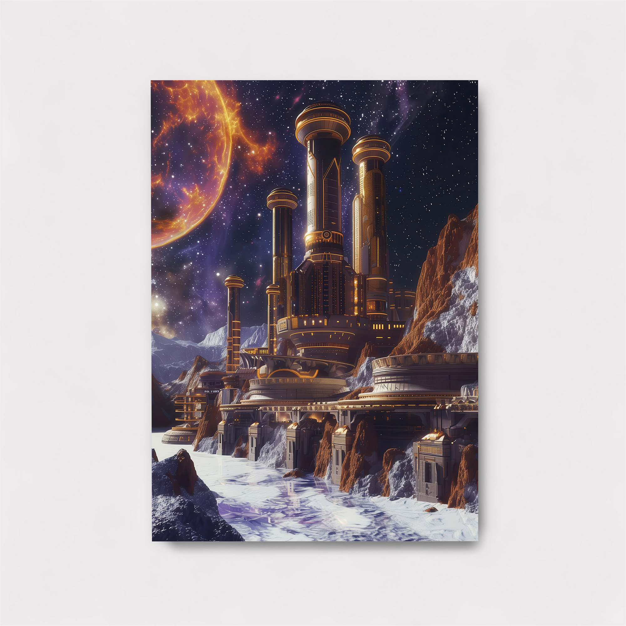 Cosmic Citadel Safe Wall Magnetic / M