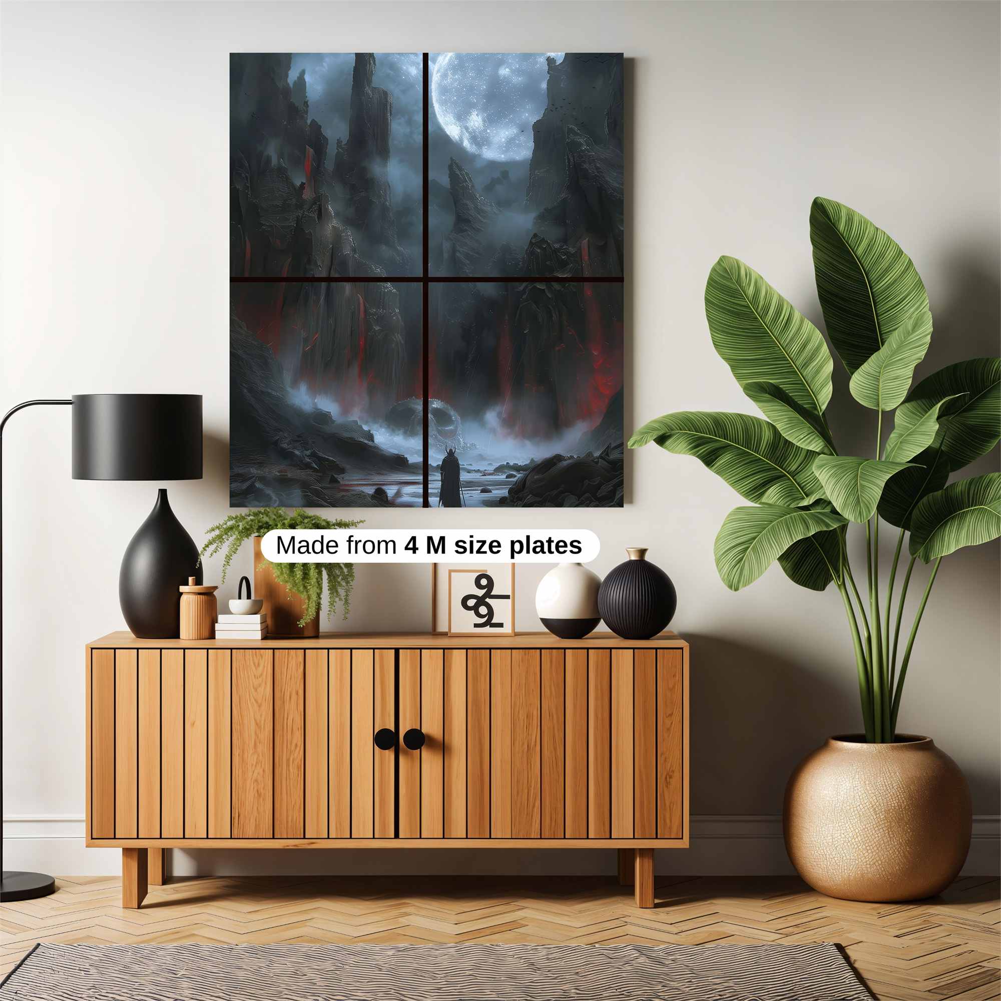 Skull Lament Safe Wall Magnetic / M