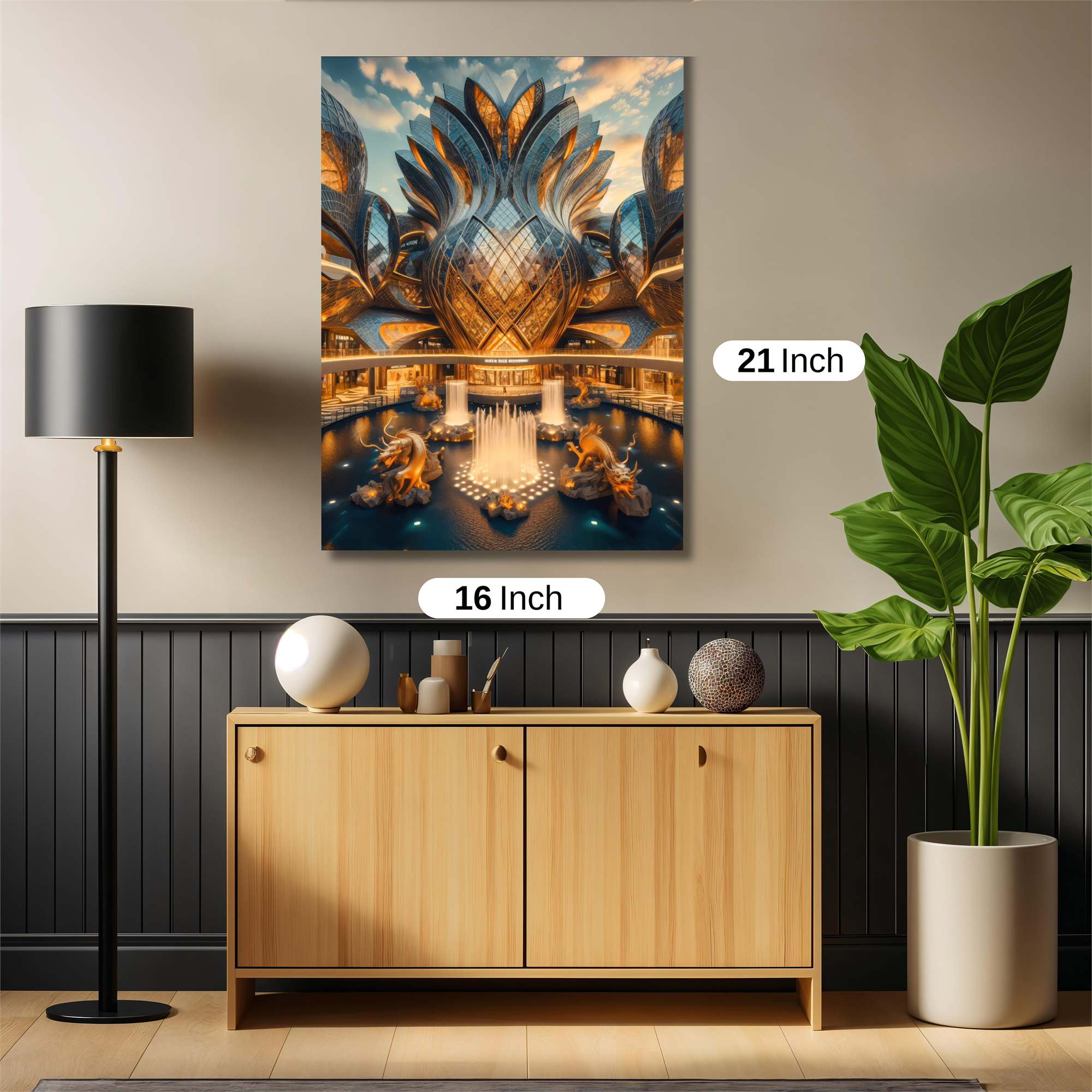 Pineapple Extravaganza Safe Wall Magnetic / M