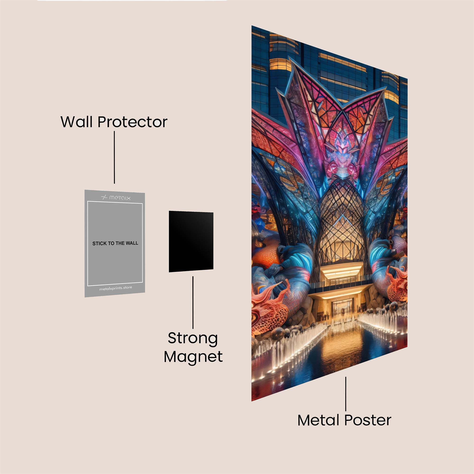 Morpheus Majestic Safe Wall Magnetic / M
