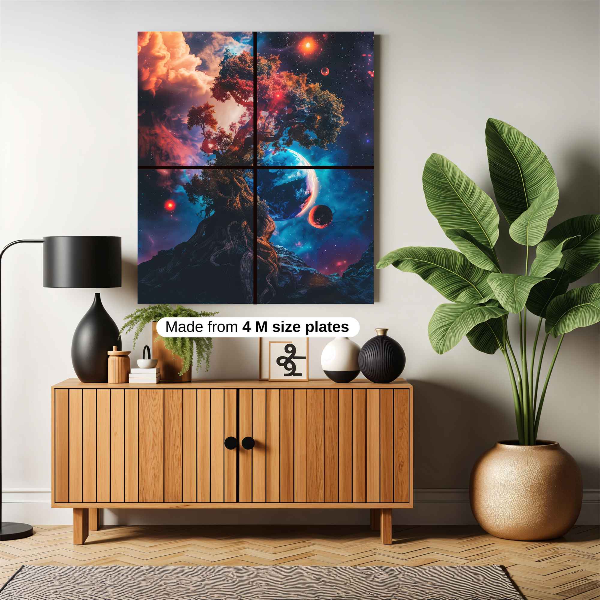 Cosmic Serenity Safe Wall Magnetic / M