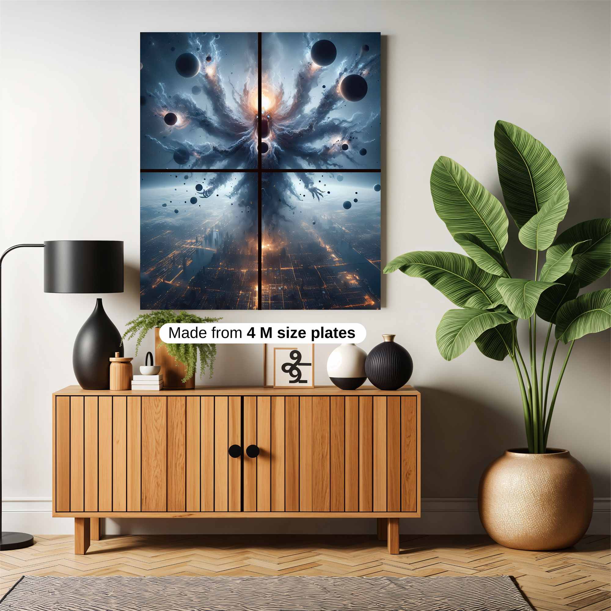 Cosmic Scream Safe Wall Magnetic / M