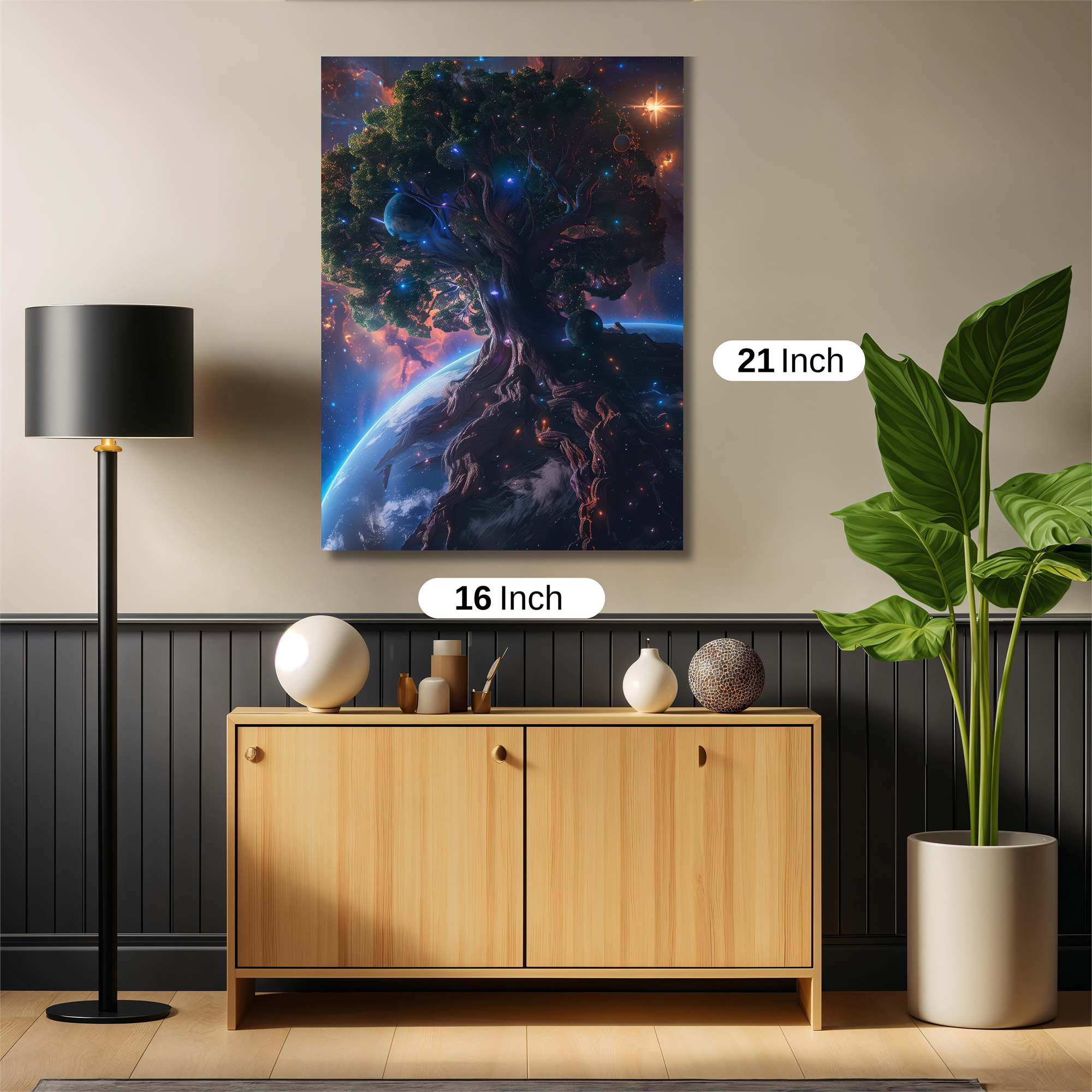 Cosmic Serenity Safe Wall Magnetic / M
