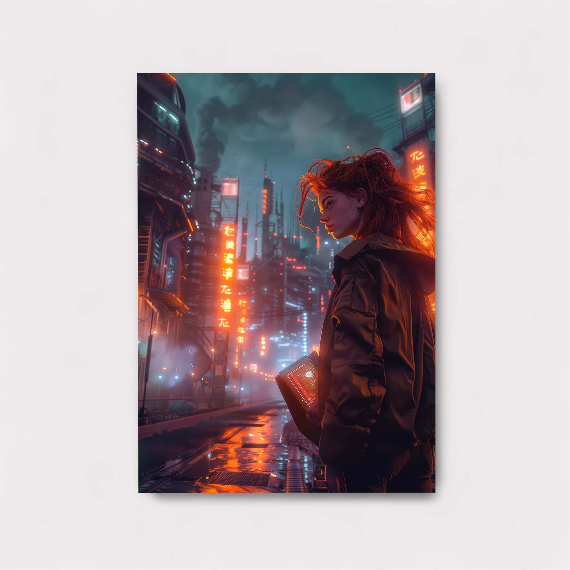 Neon Solitude Safe Wall Magnetic / M