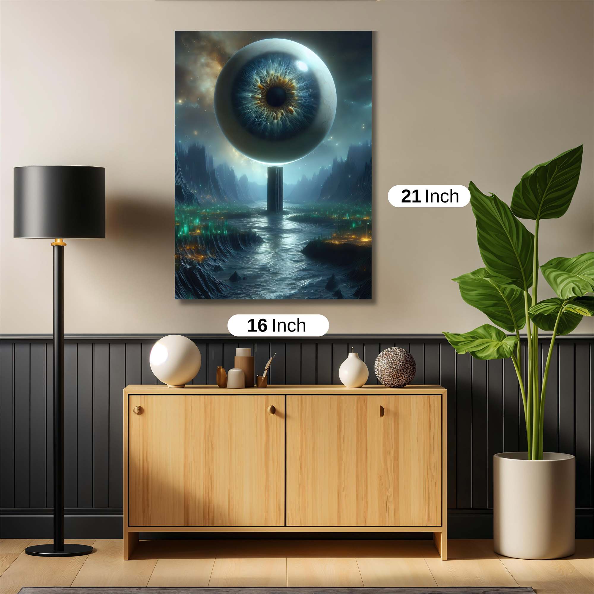 Eye Enigma Safe Wall Magnetic / M