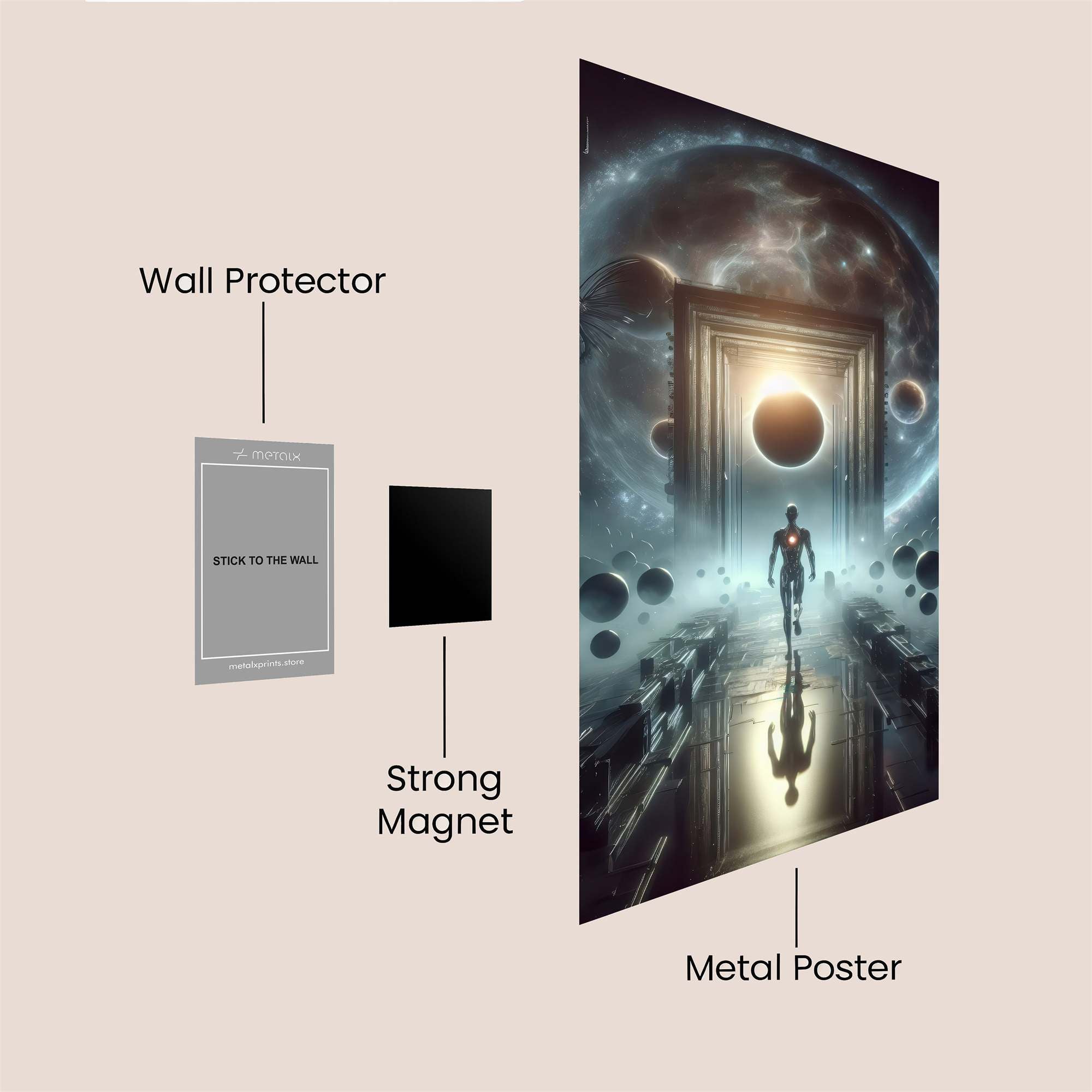 Cosmic Odyssey Safe Wall Magnetic / M