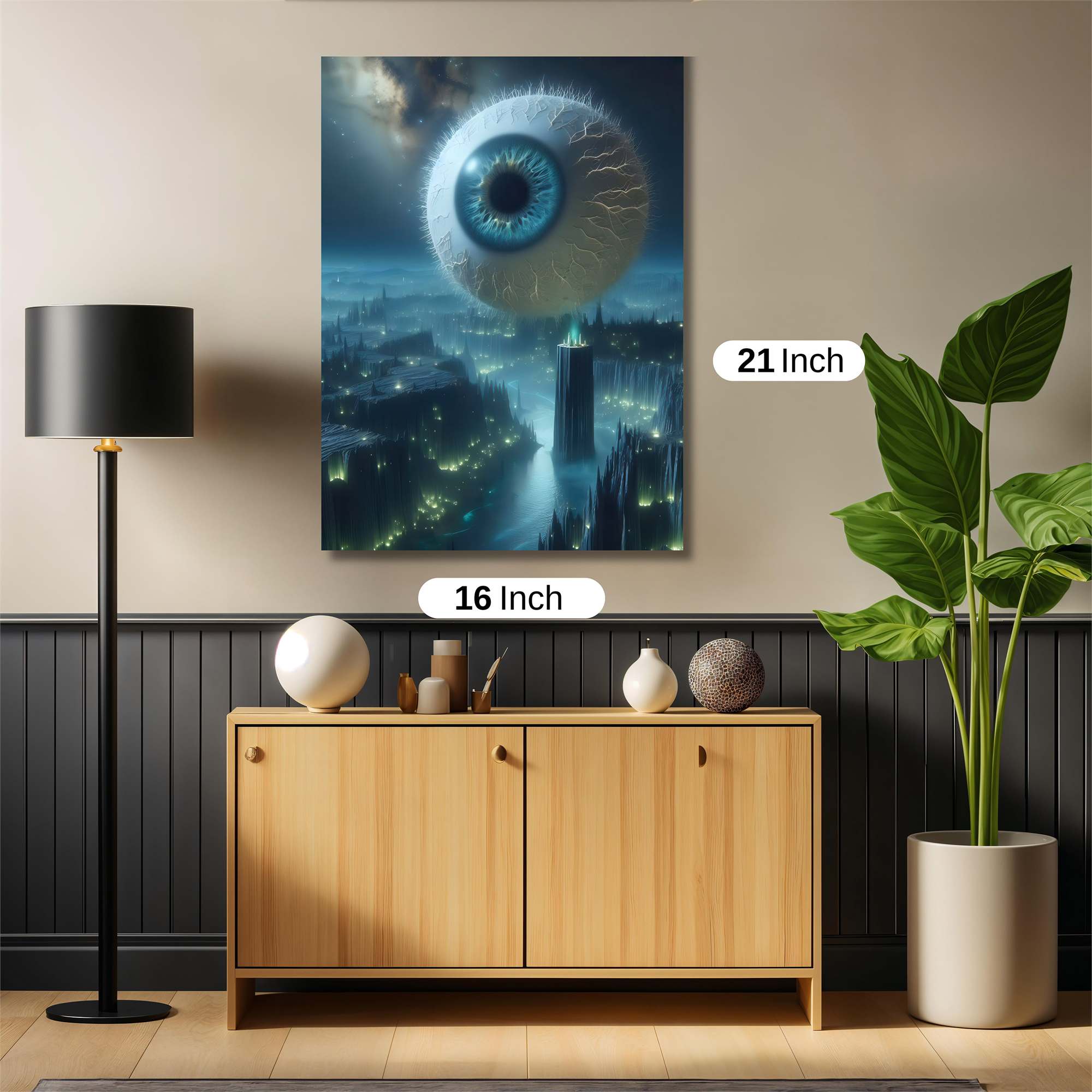 Oculus Mystica Safe Wall Magnetic / M