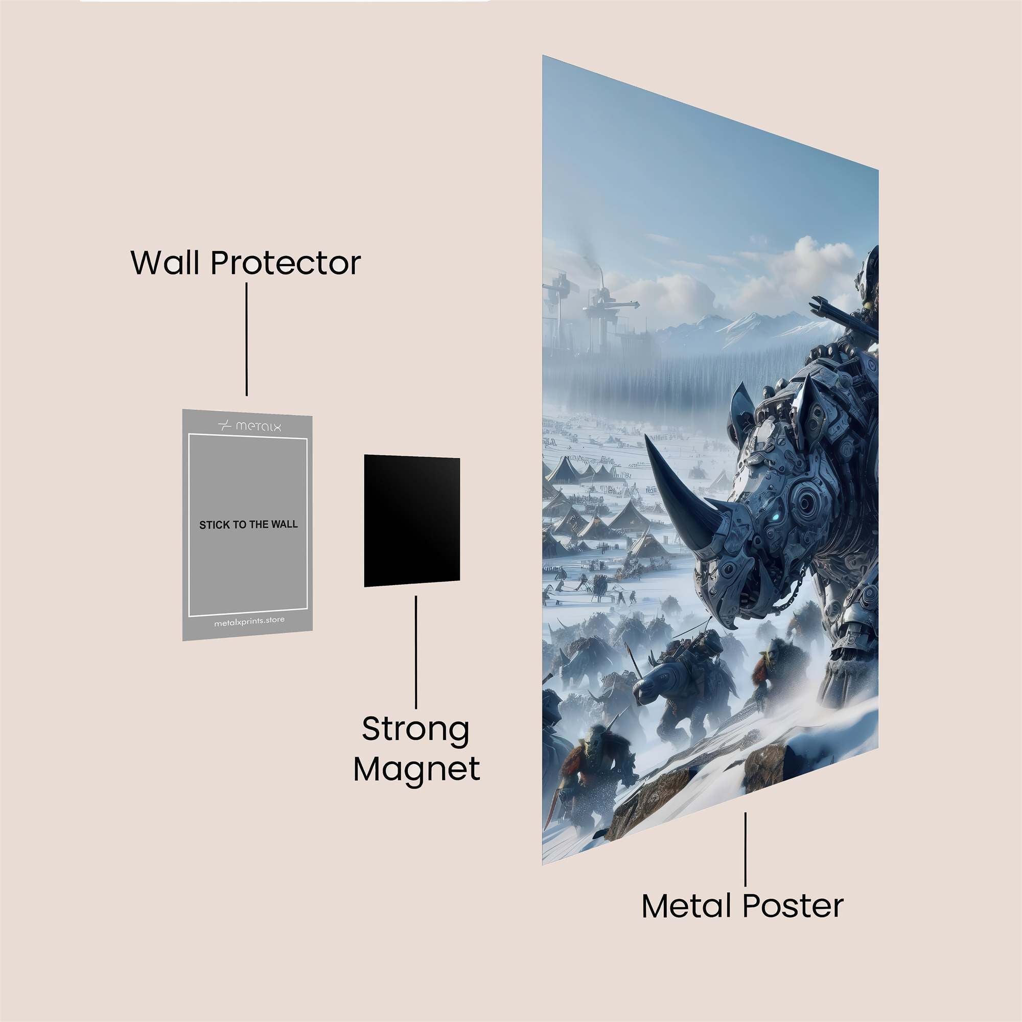 Rider's Valor Safe Wall Magnetic / M