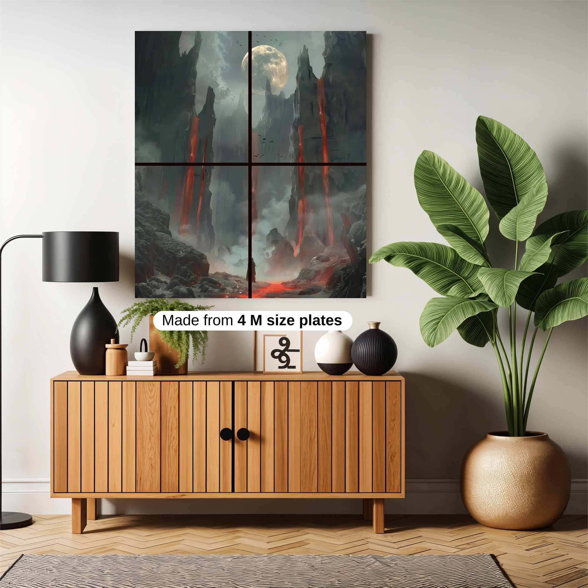 Lava Lament Safe Wall Magnetic / M