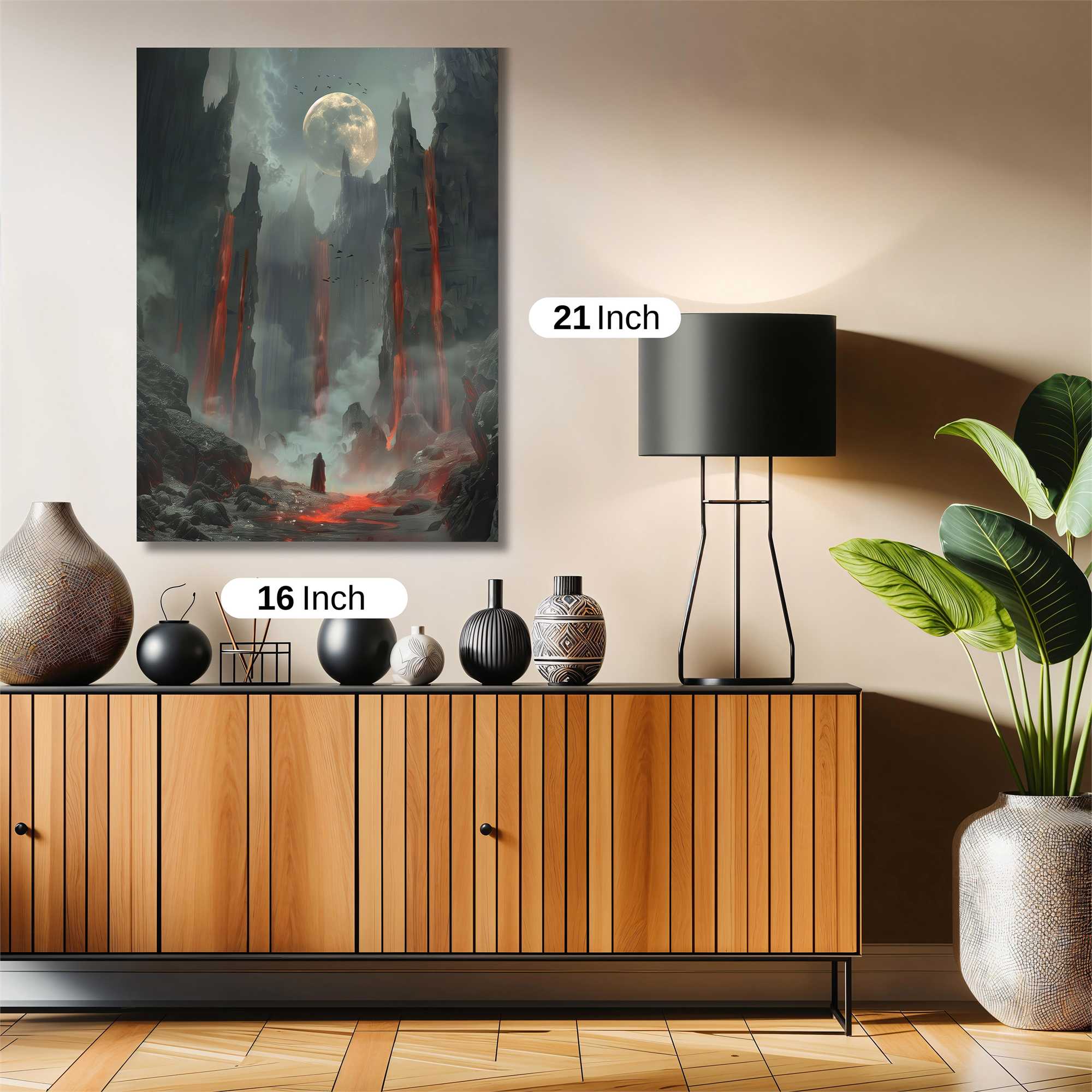 Lava Lament Safe Wall Magnetic / M