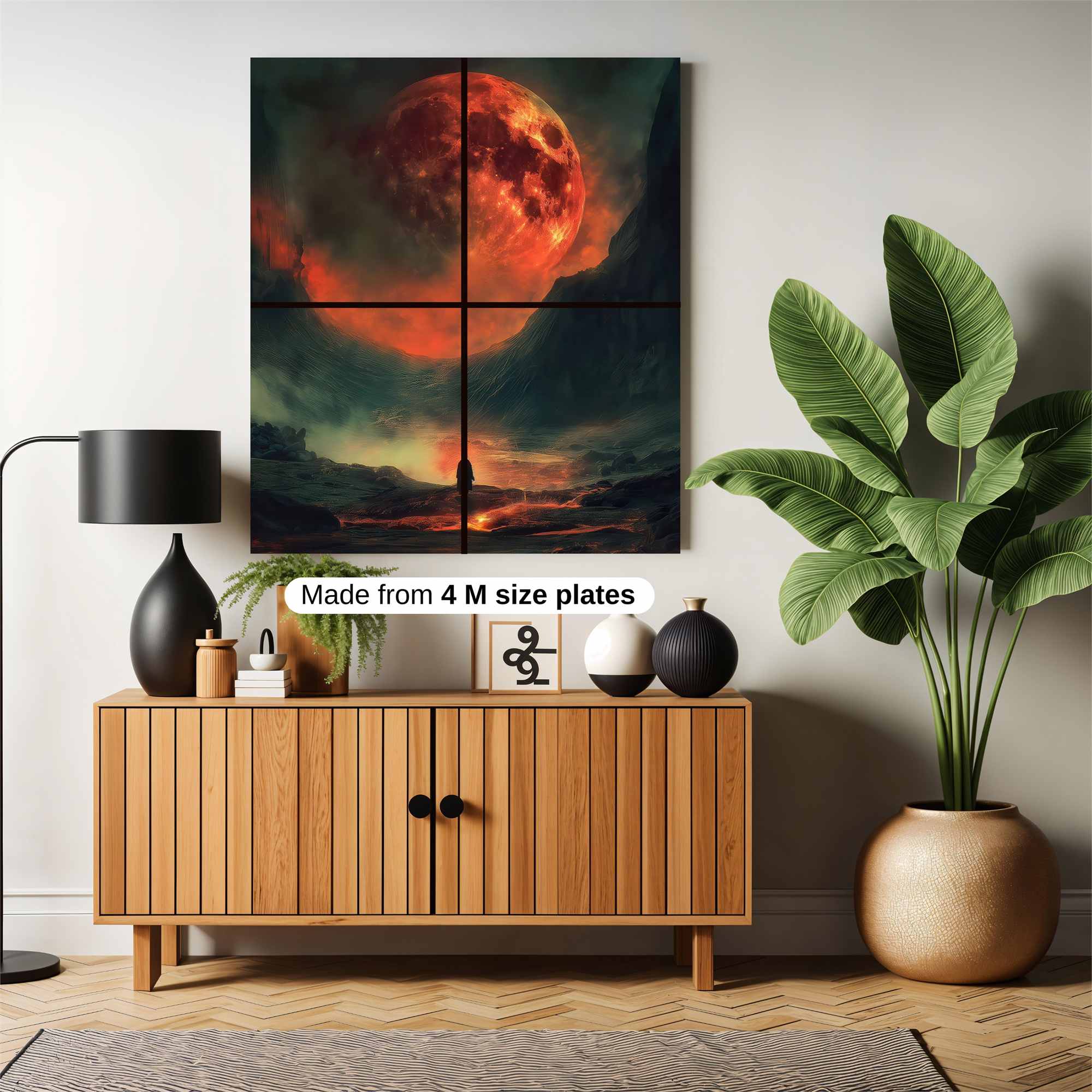 Blood Eclipse Safe Wall Magnetic / M