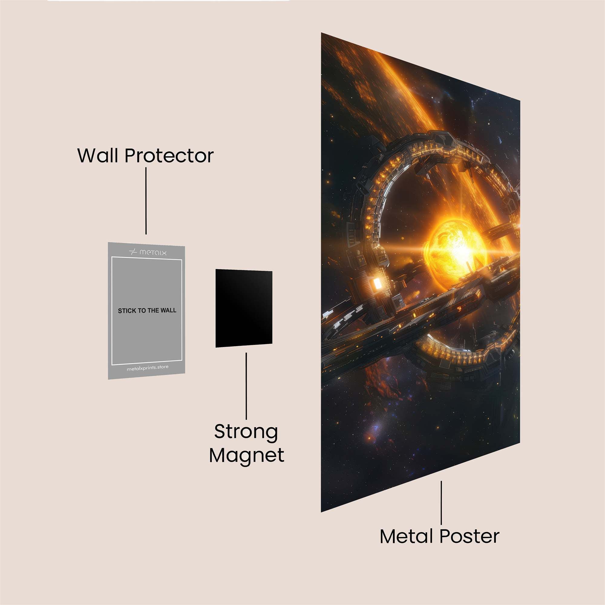 Starforge Radiant Safe Wall Magnetic / M