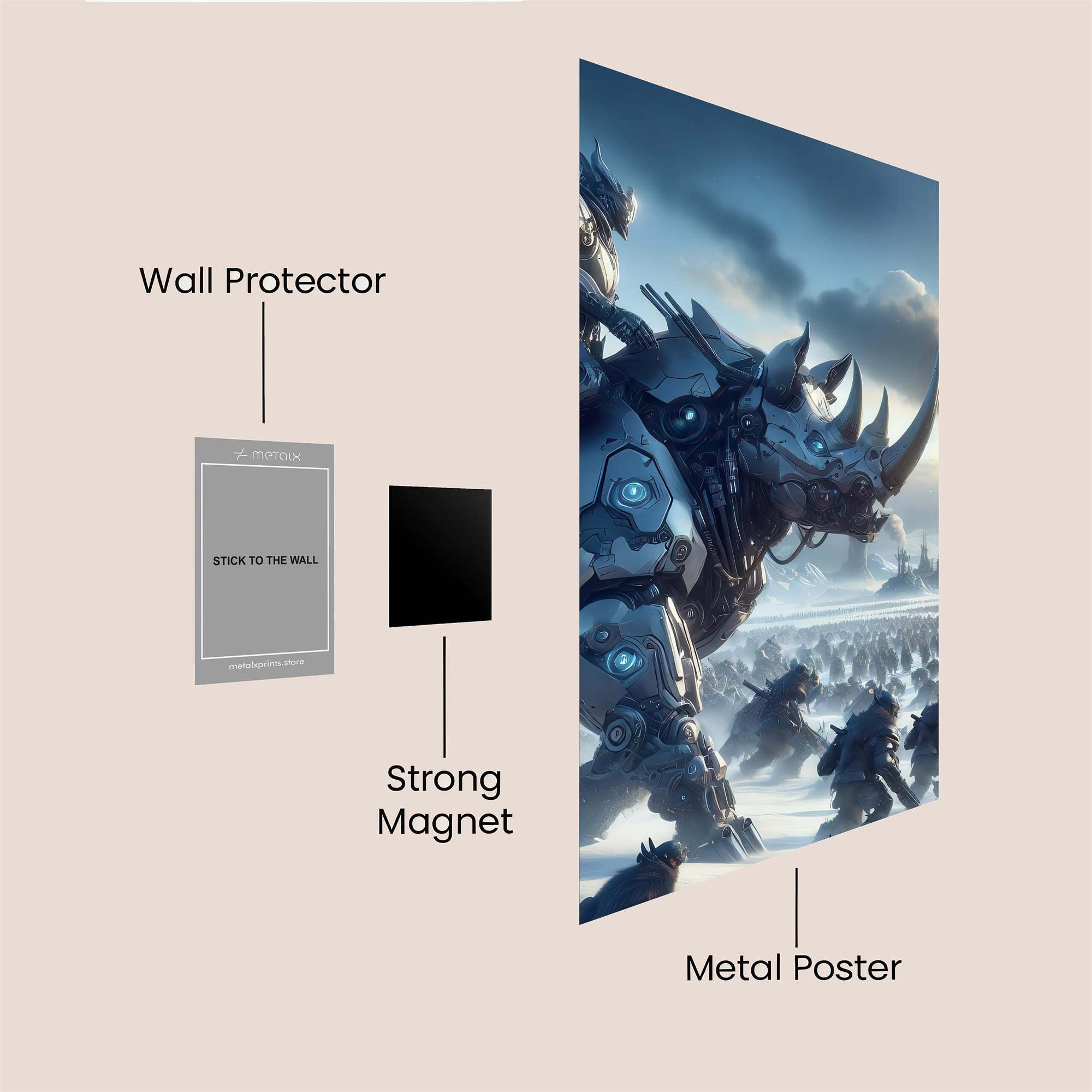Sunforge Majestic Safe Wall Magnetic / M