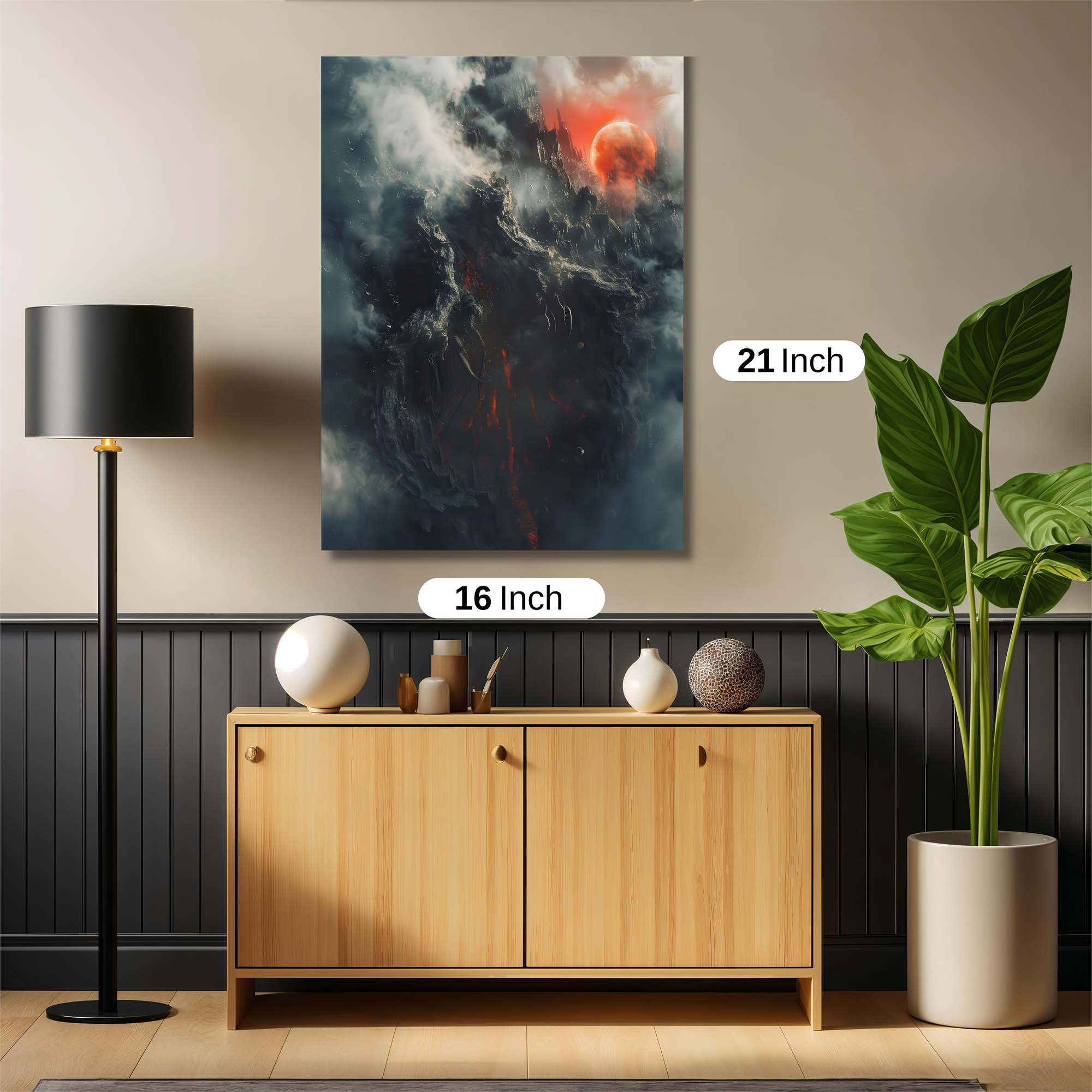 Blood Moon Safe Wall Magnetic / M