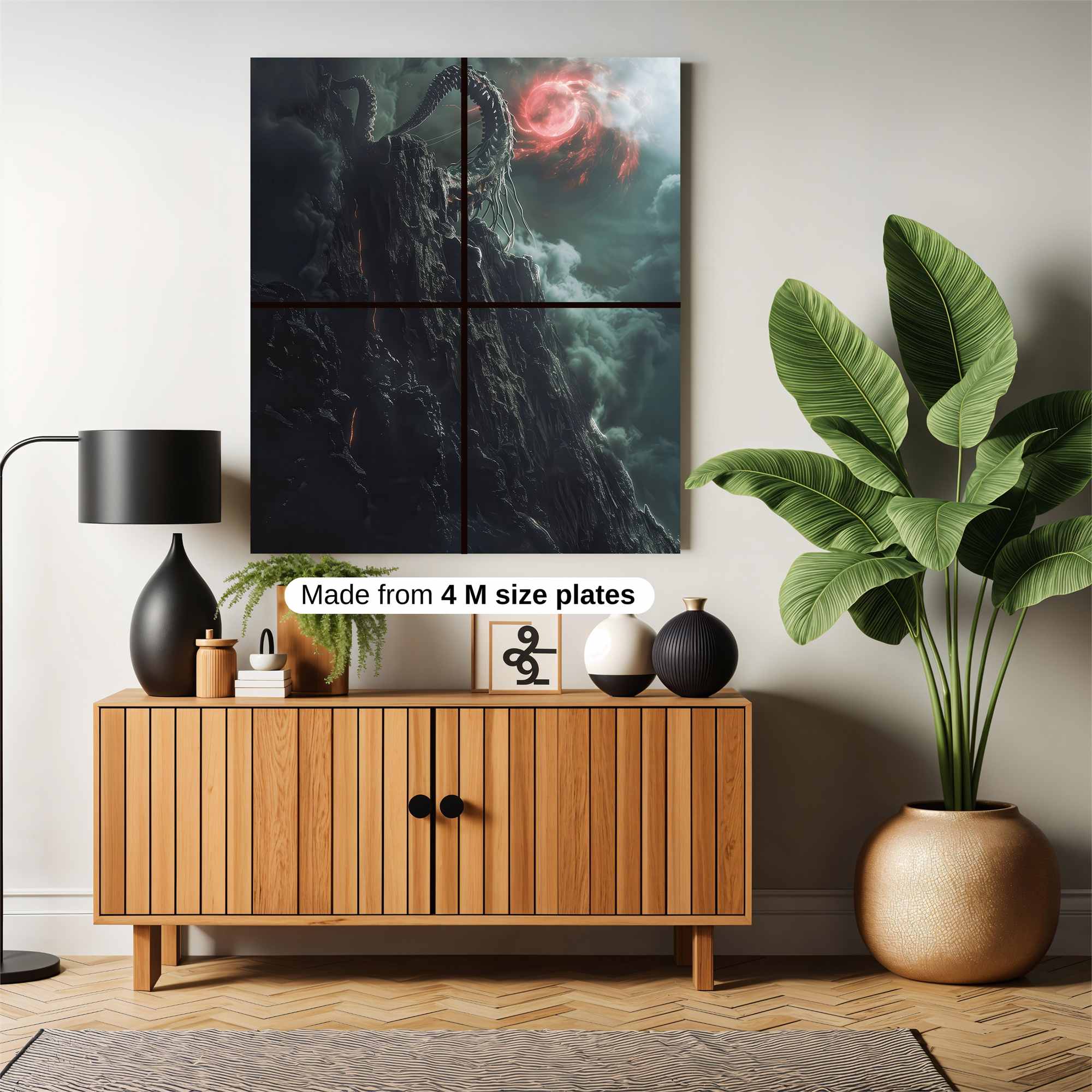 Cthulhu Ascends Safe Wall Magnetic / M