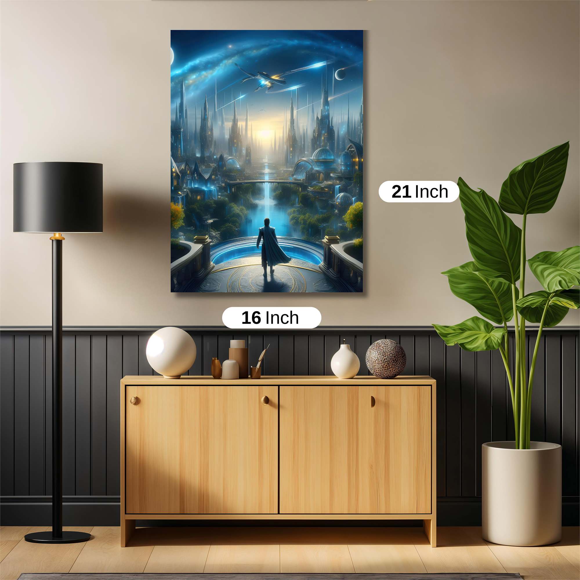 Coruscant Dream Safe Wall Magnetic / M