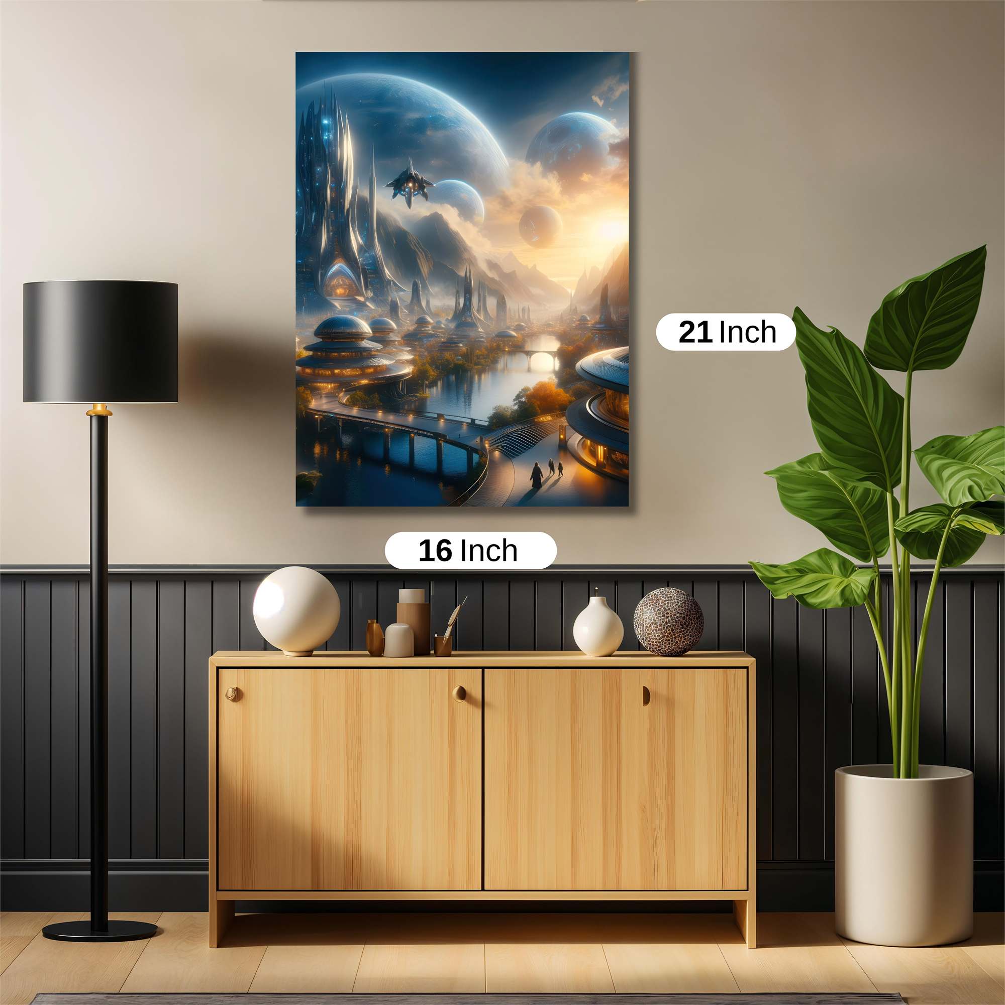 Cosmic Serenity Safe Wall Magnetic / M