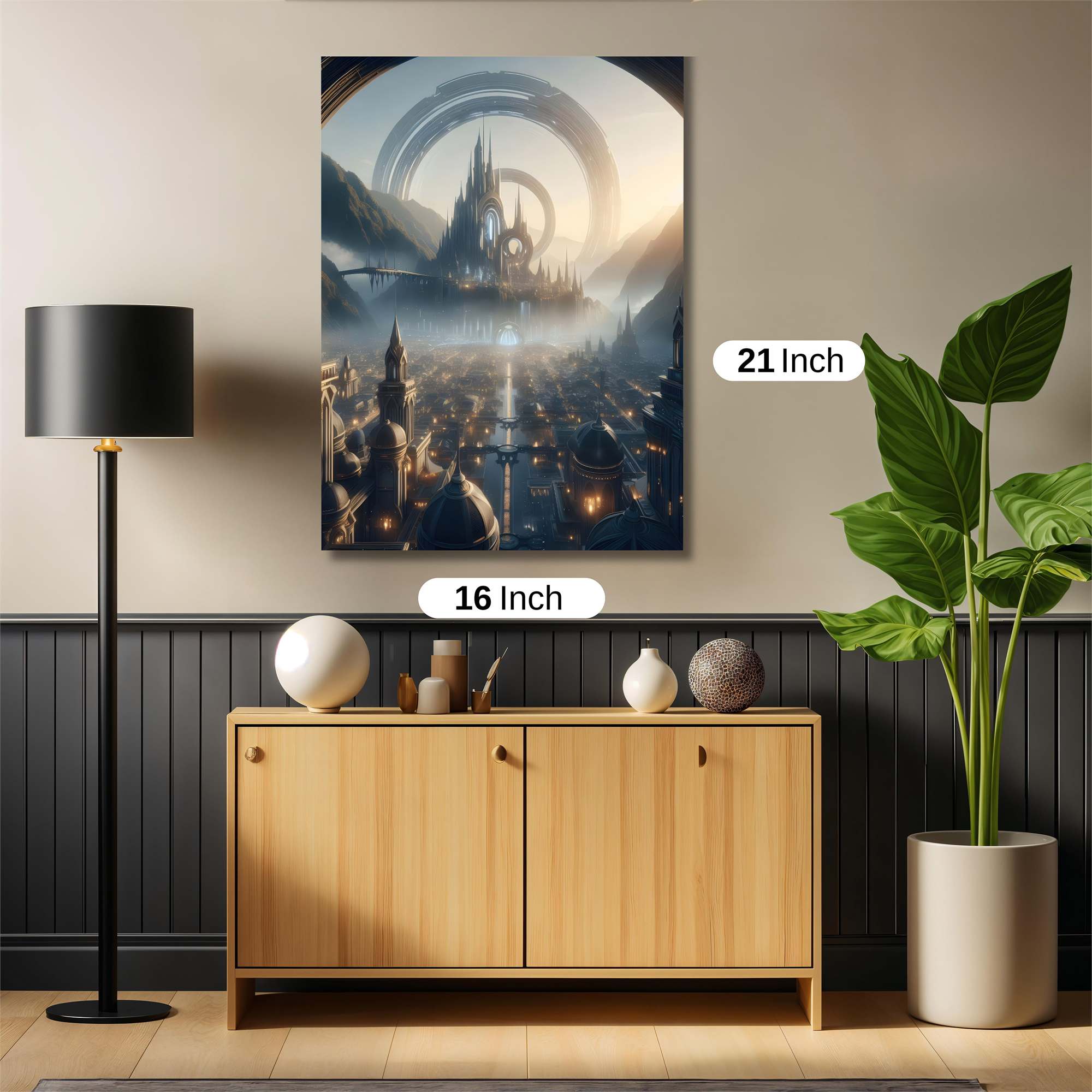 Arcane Realm Safe Wall Magnetic / M