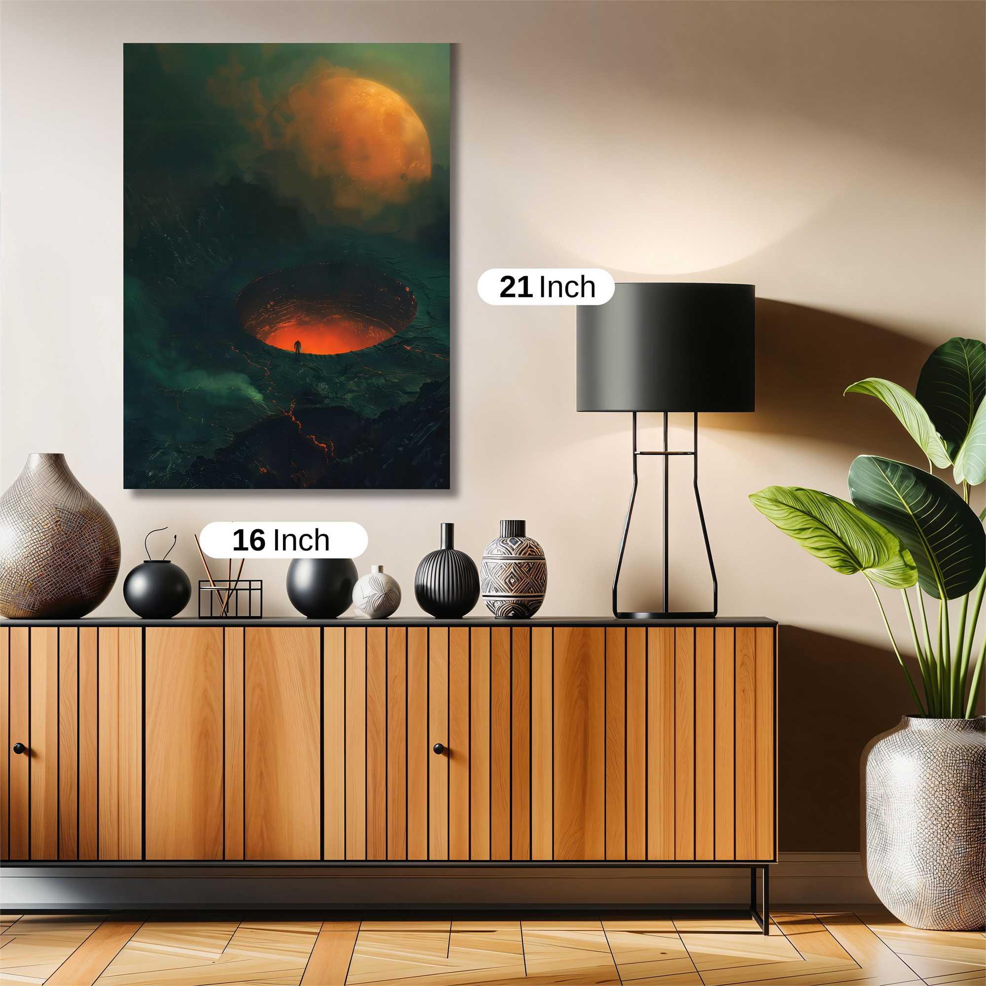 Lunar Abyss Safe Wall Magnetic / M