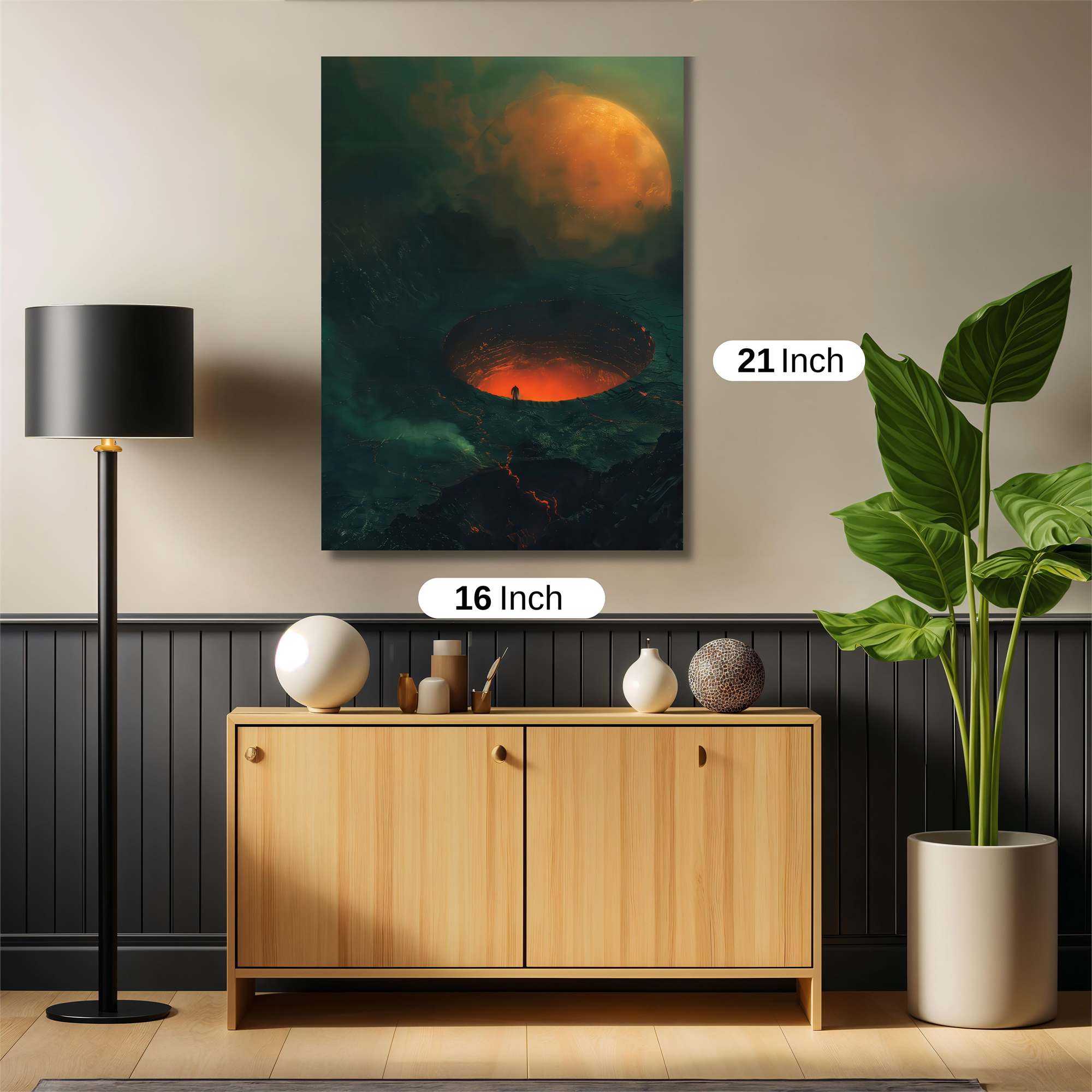 Lunar Abyss Safe Wall Magnetic / M