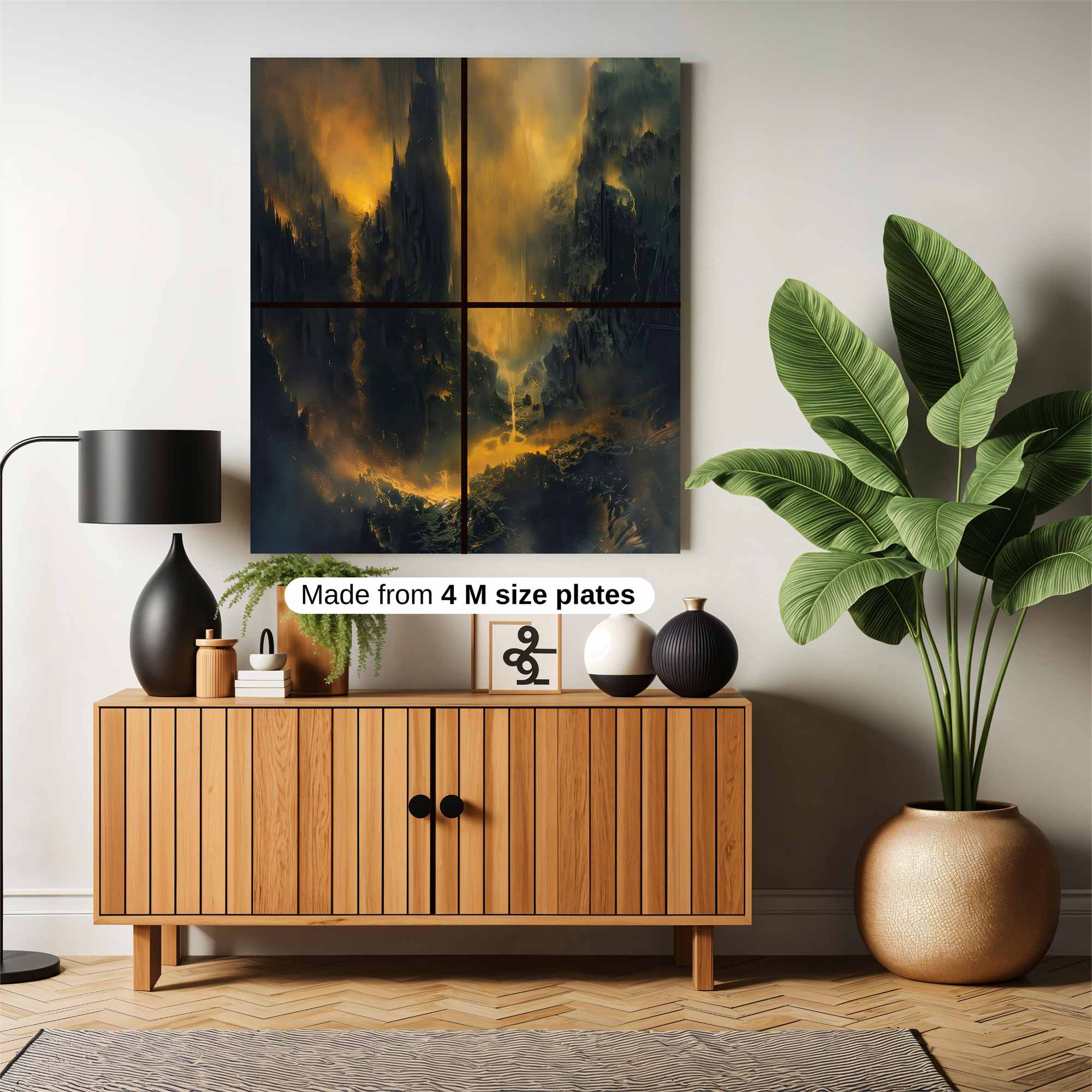 Volcano Eruption Safe Wall Magnetic / M