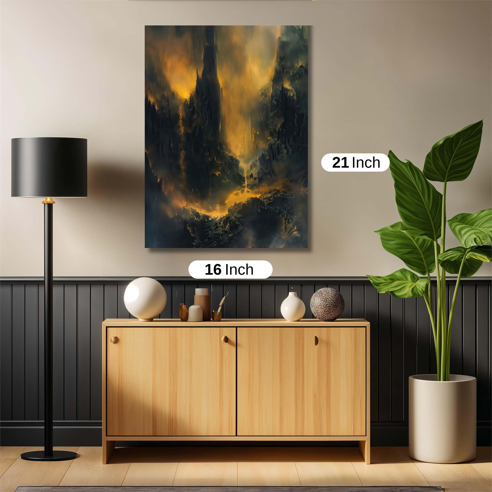 Volcano Eruption Safe Wall Magnetic / M