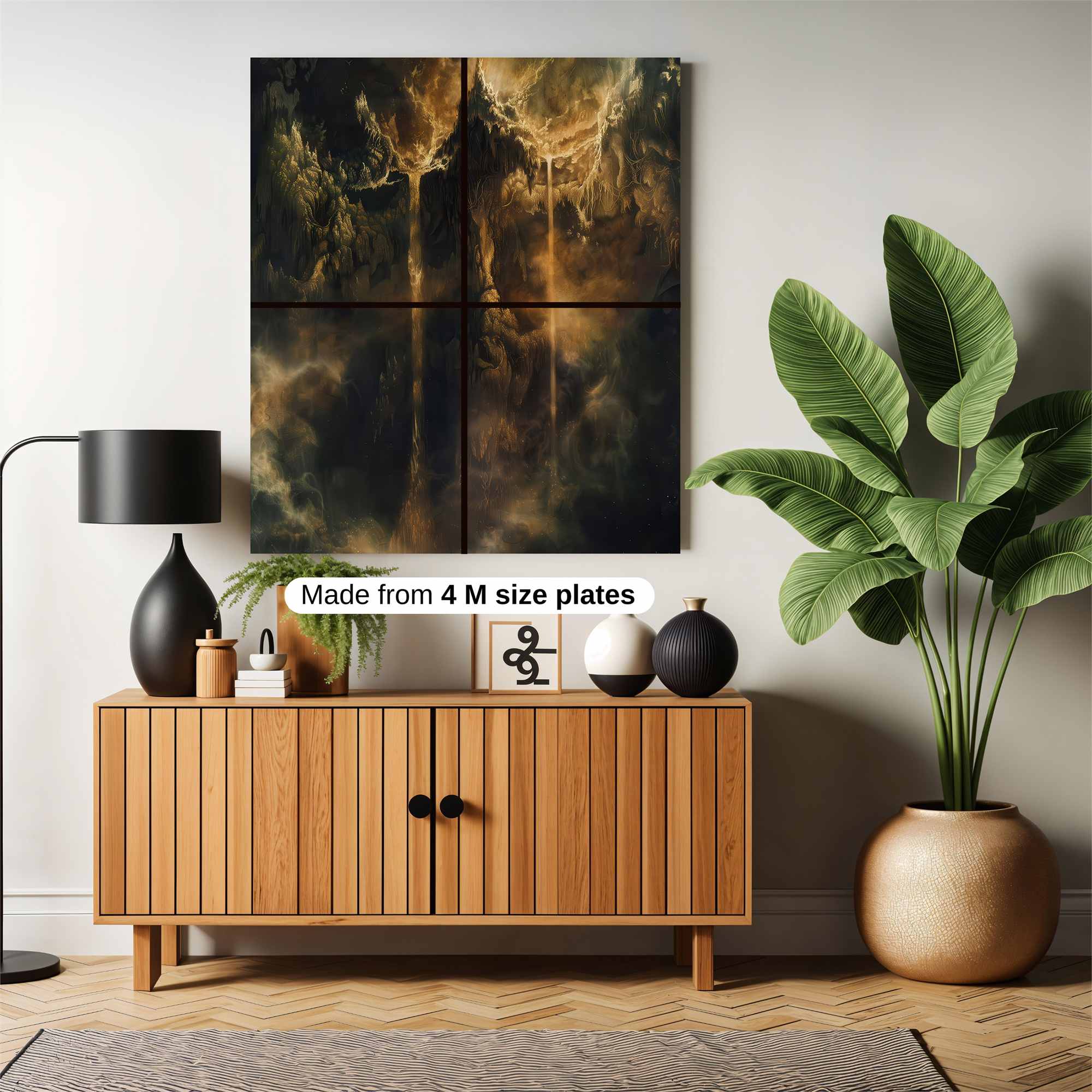 Mountainous Descent Safe Wall Magnetic / M