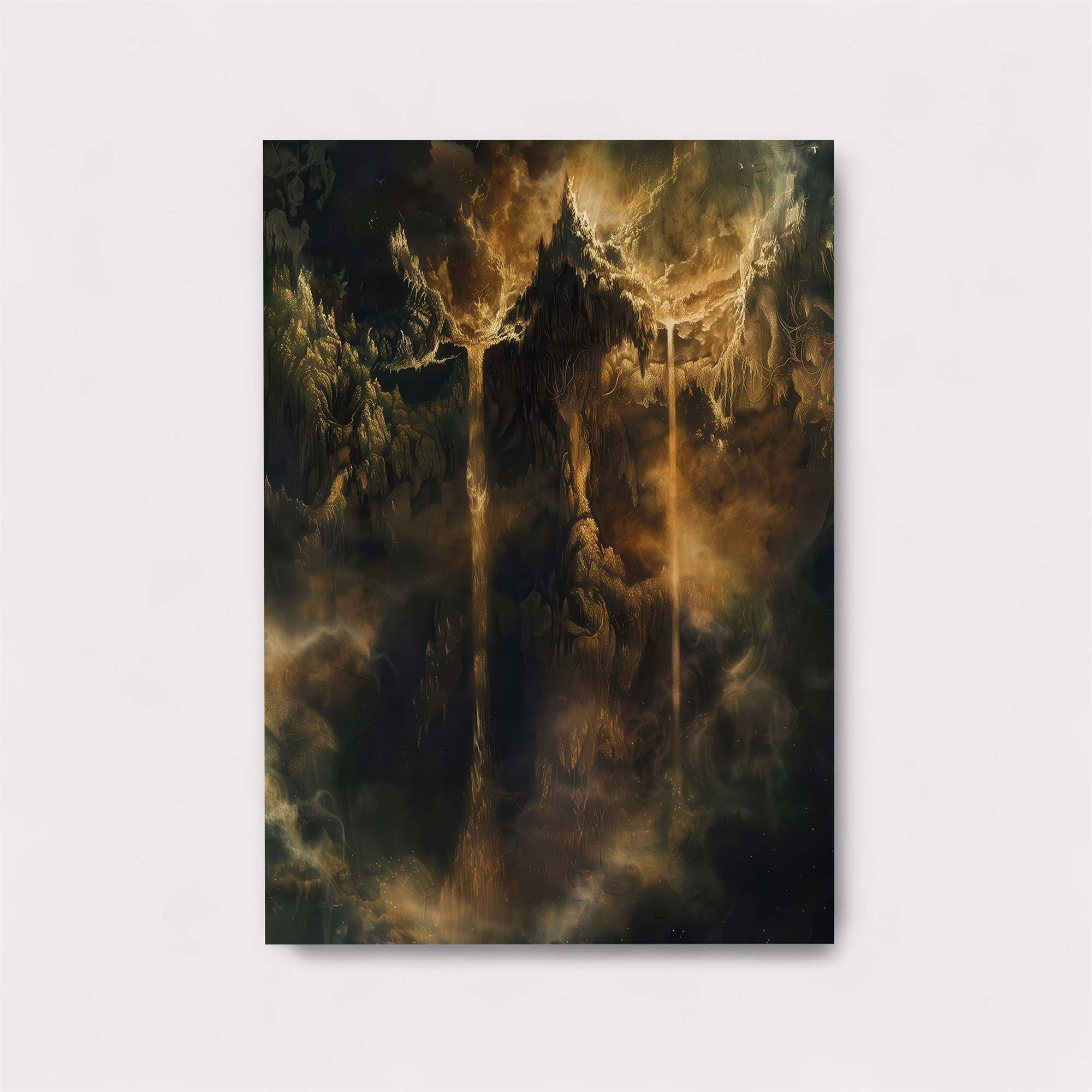 Mountainous Descent Safe Wall Magnetic / M