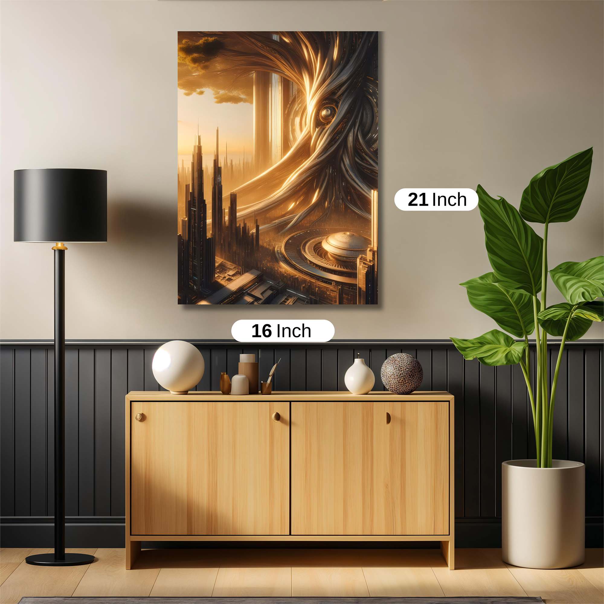 Cyber Dawn Safe Wall Magnetic / M