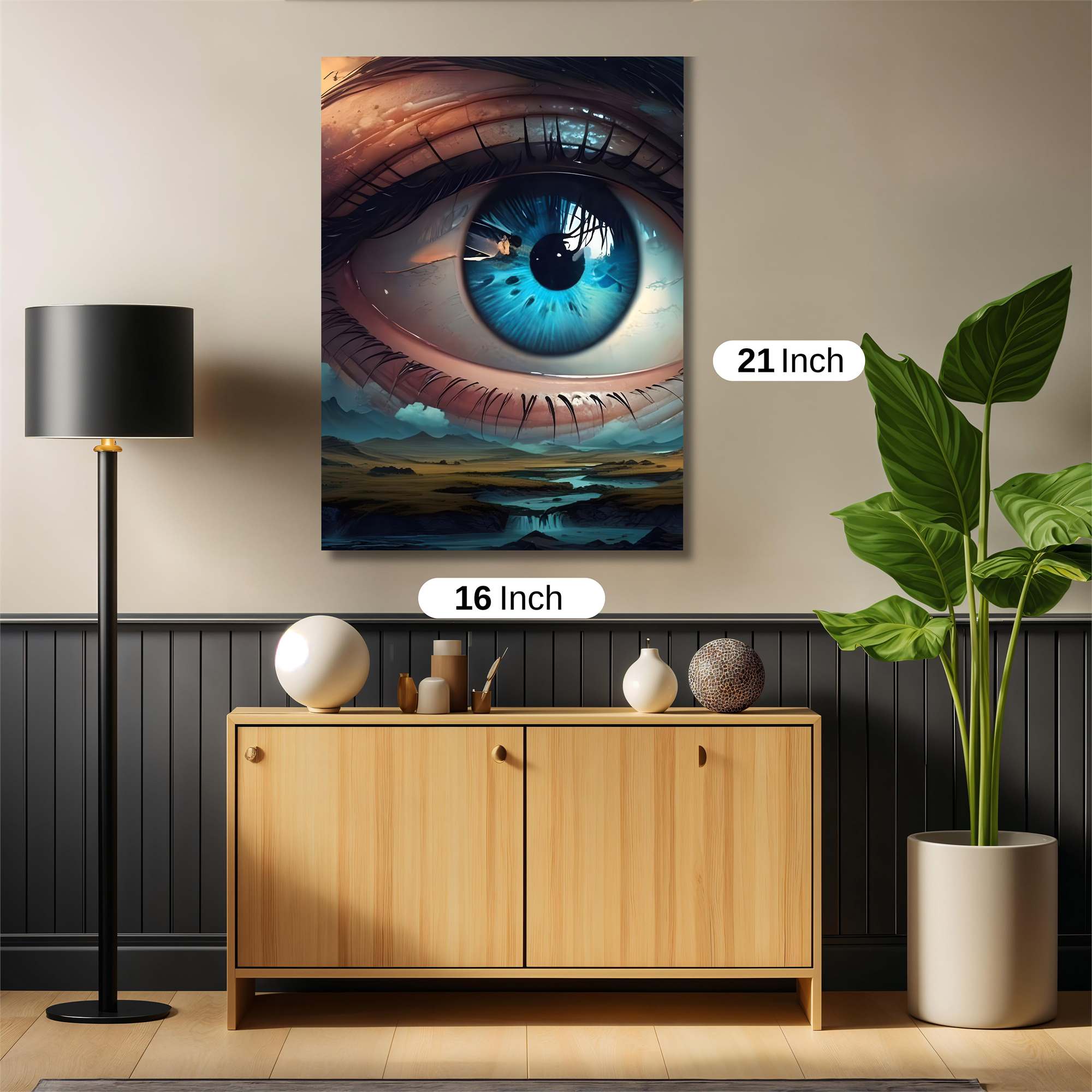 Cosmic Gaze Safe Wall Magnetic / M