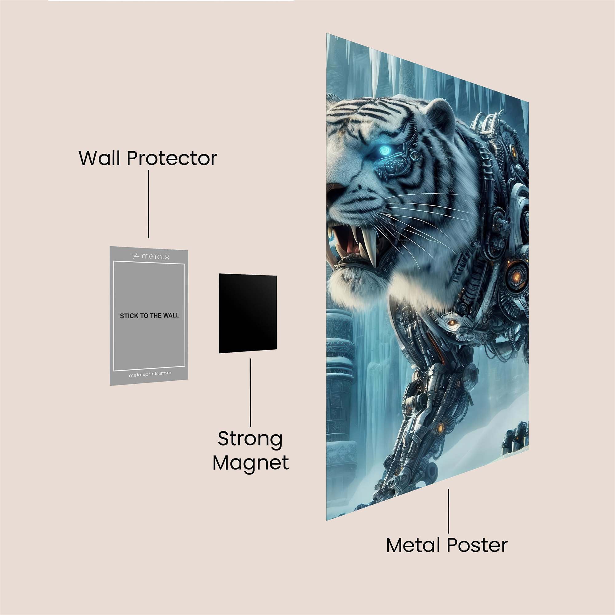 Cyber Frost Safe Wall Magnetic / M