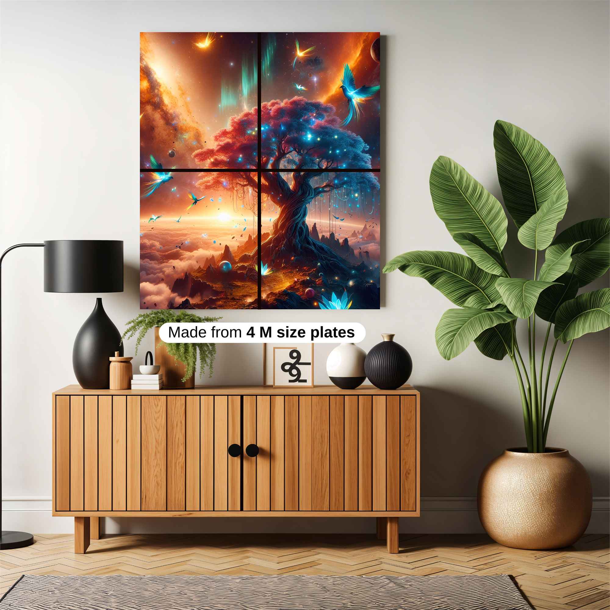 Cosmic Serenity Safe Wall Magnetic / M
