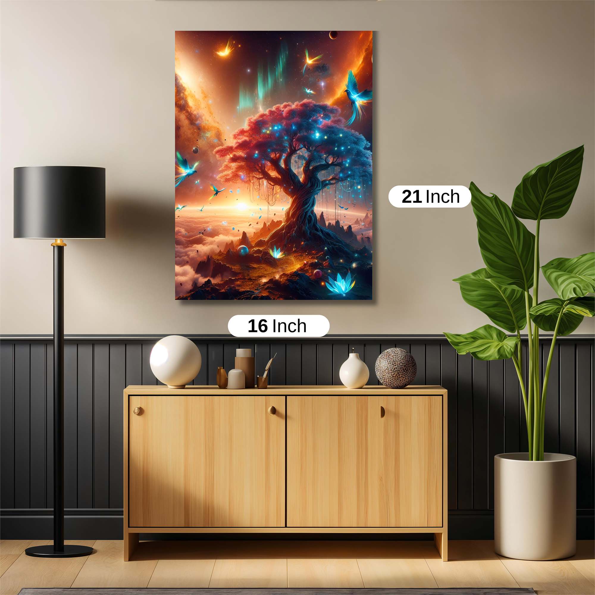 Cosmic Serenity Safe Wall Magnetic / M