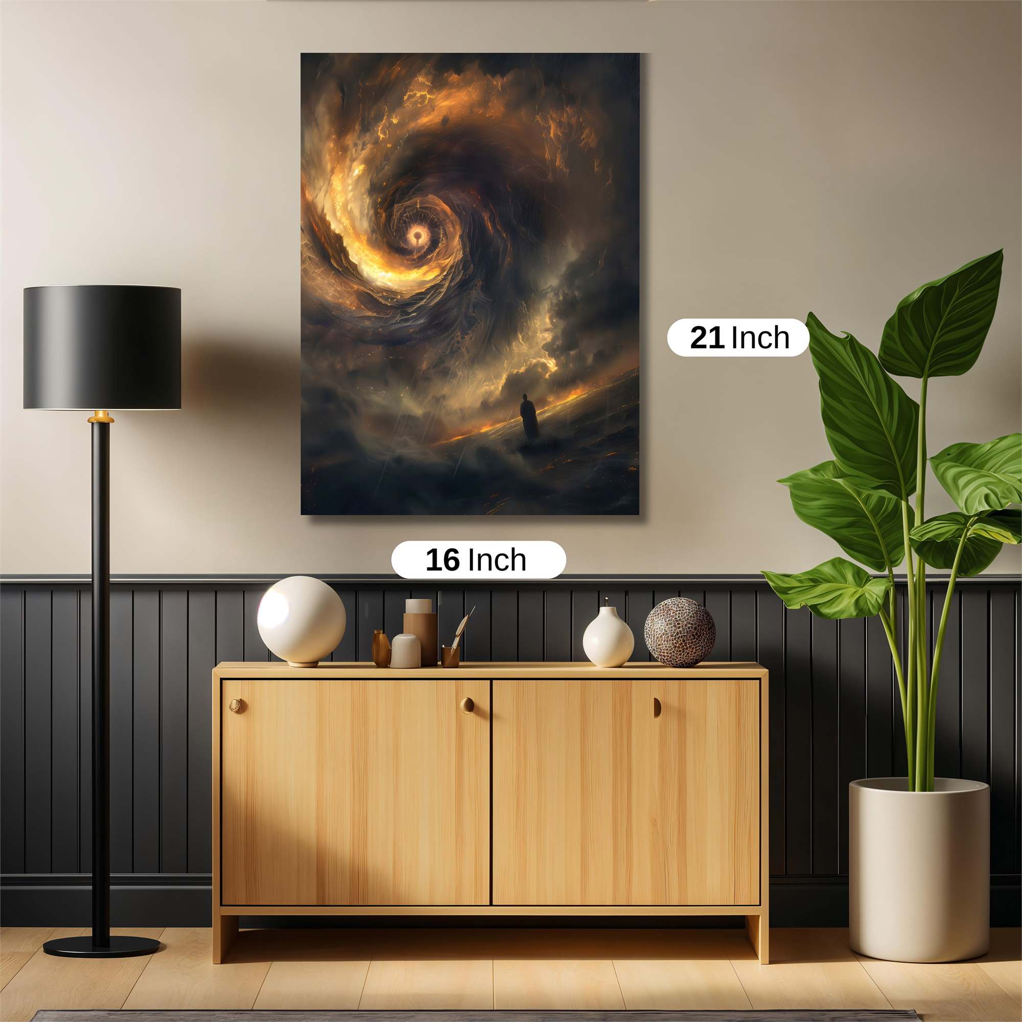 Cosmic Whirlwind Safe Wall Magnetic / M