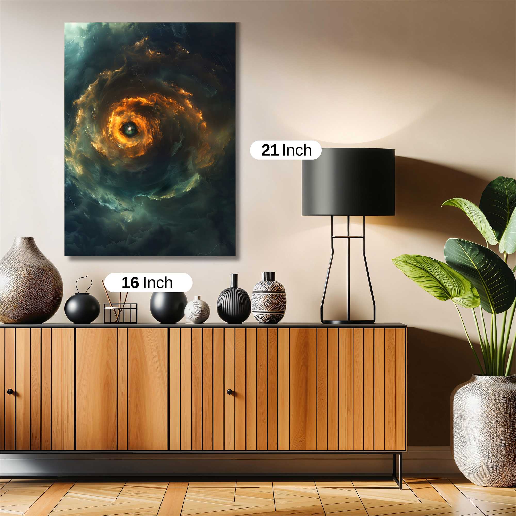 Cosmic Whirlwind Safe Wall Magnetic / M