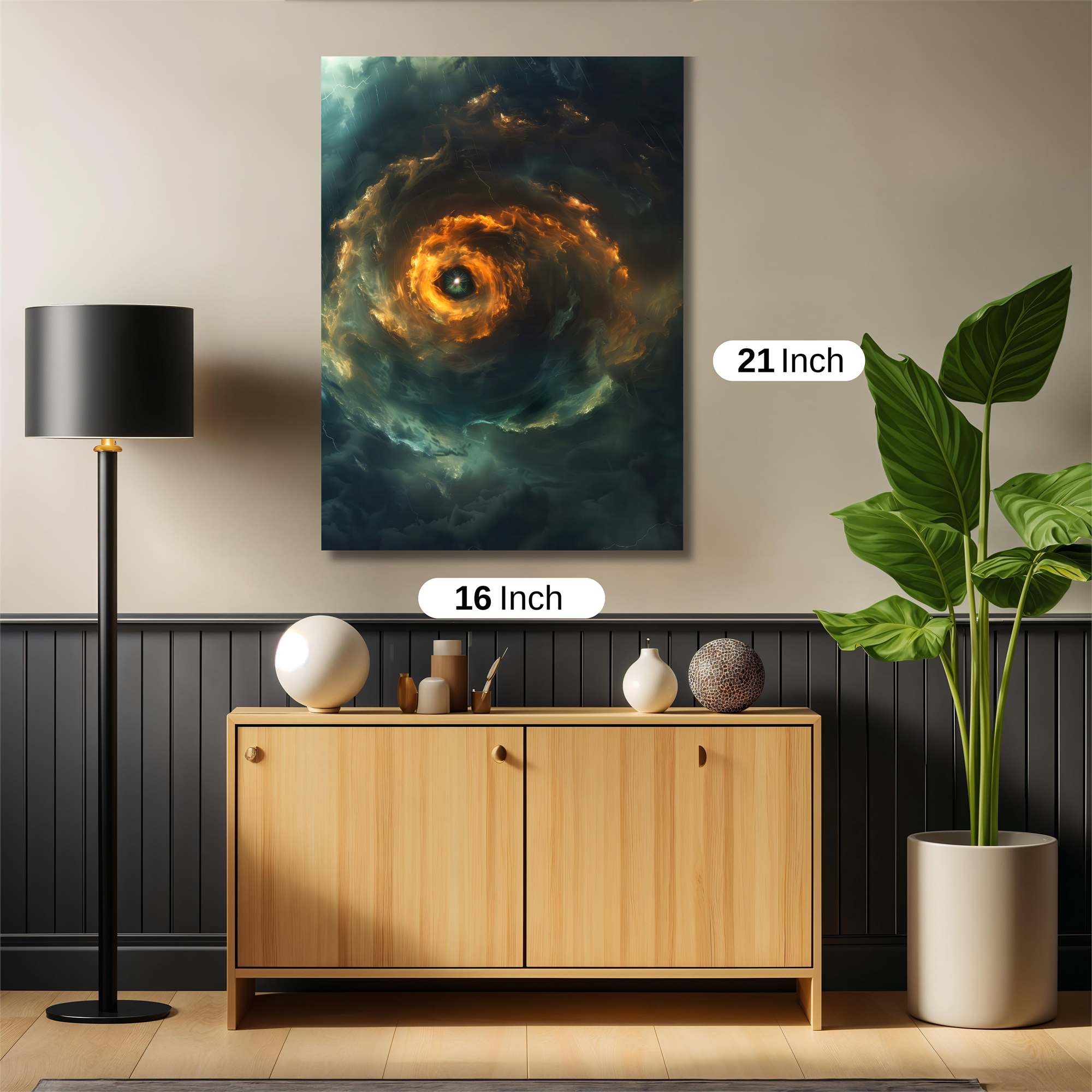 Cosmic Whirlwind Safe Wall Magnetic / M