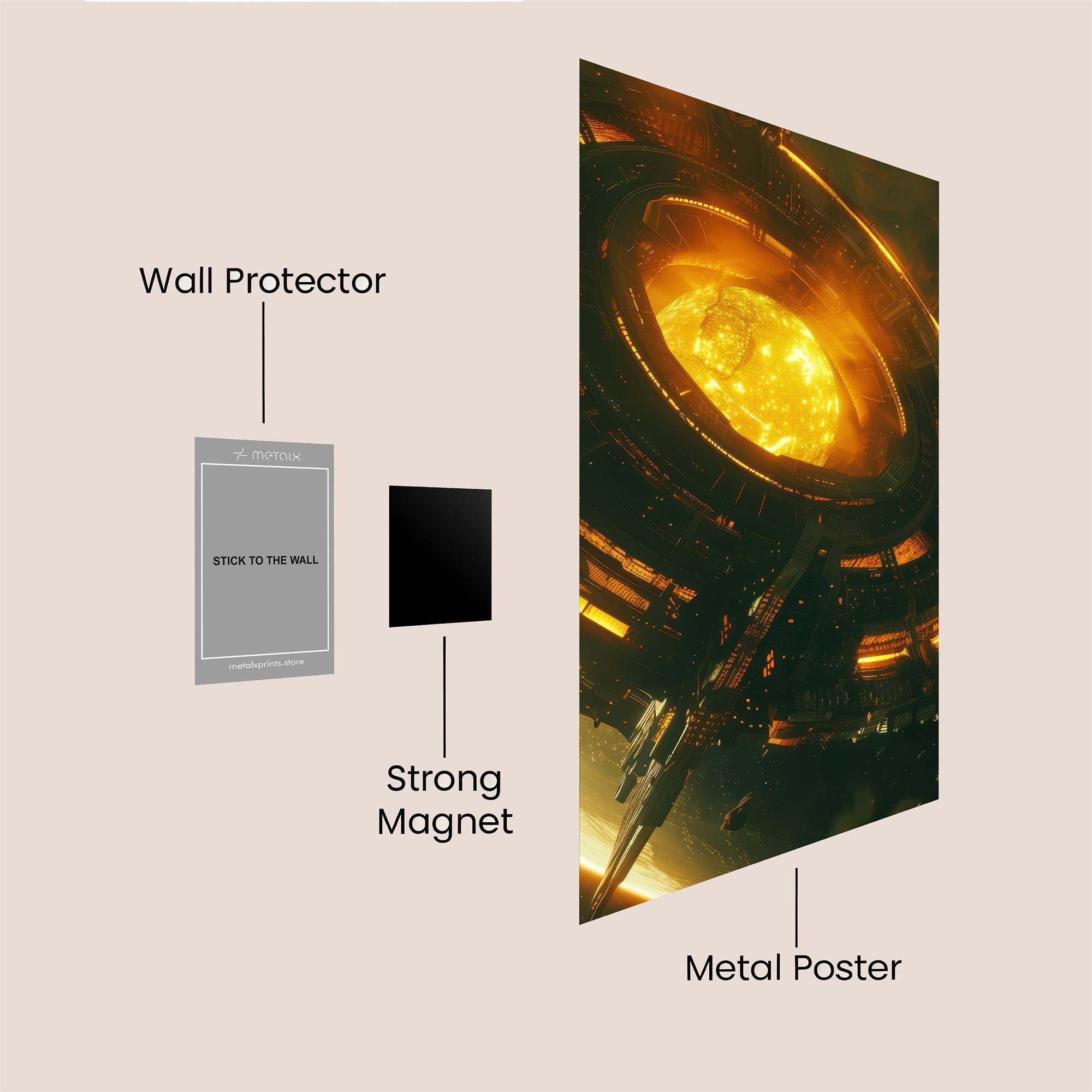 Dyson Blaze Safe Wall Magnetic / M