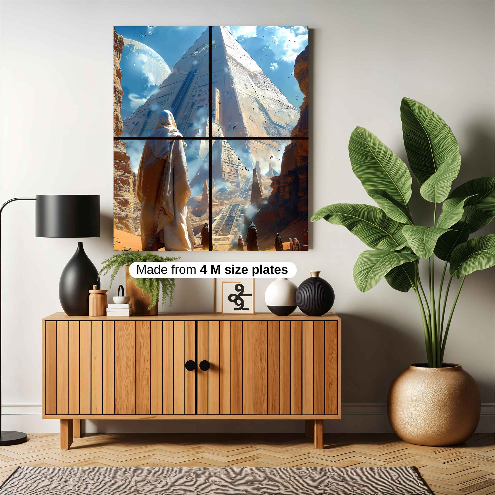 Pyramid Serenity Safe Wall Magnetic / M