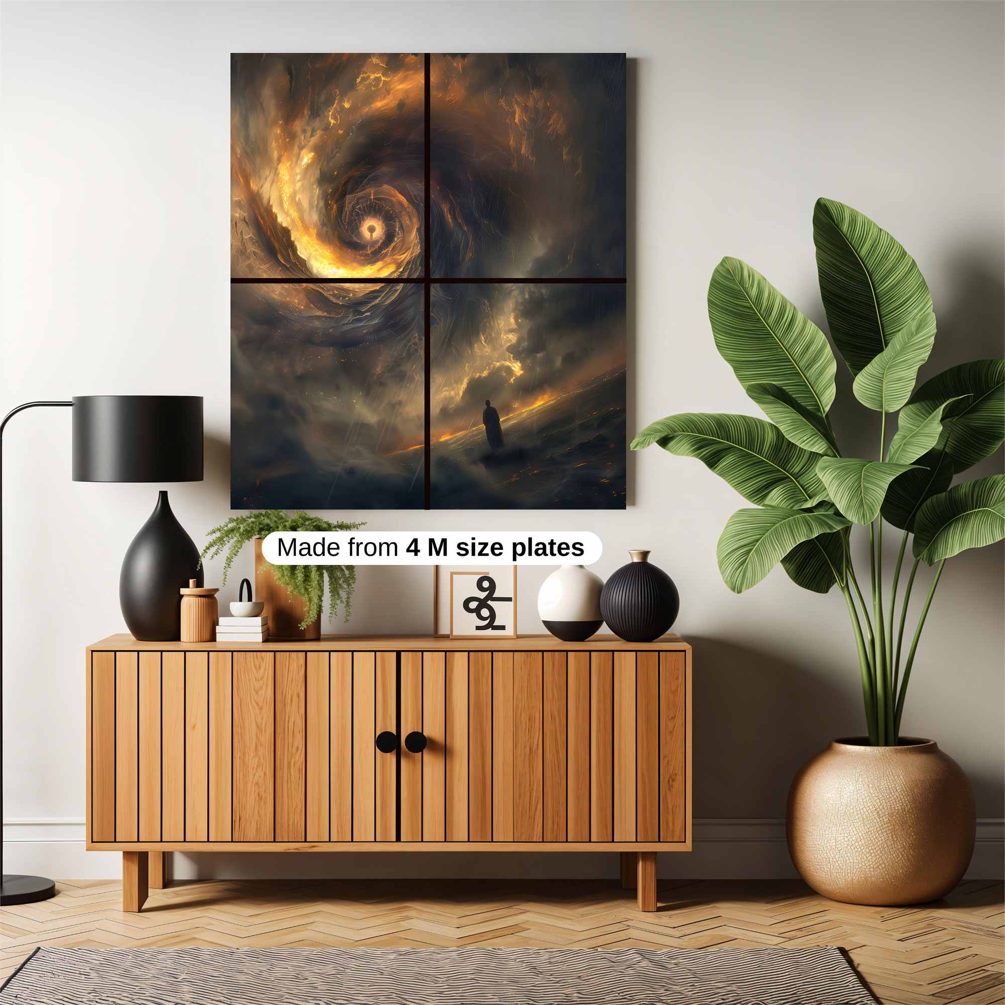 Cosmic Whirl Safe Wall Magnetic / M