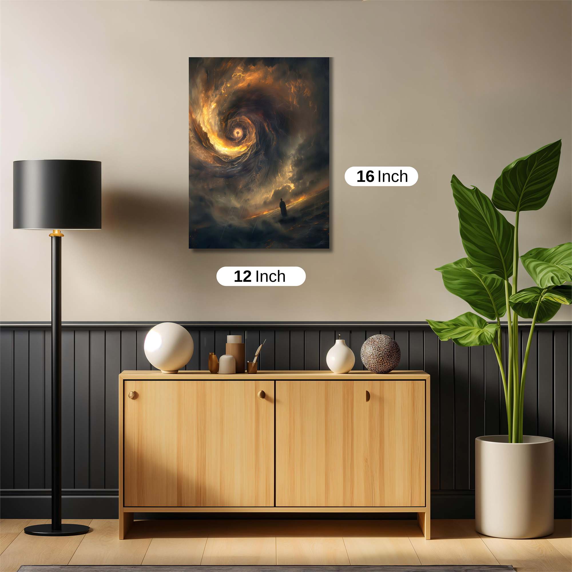 Cosmic Whirl Safe Wall Magnetic / M