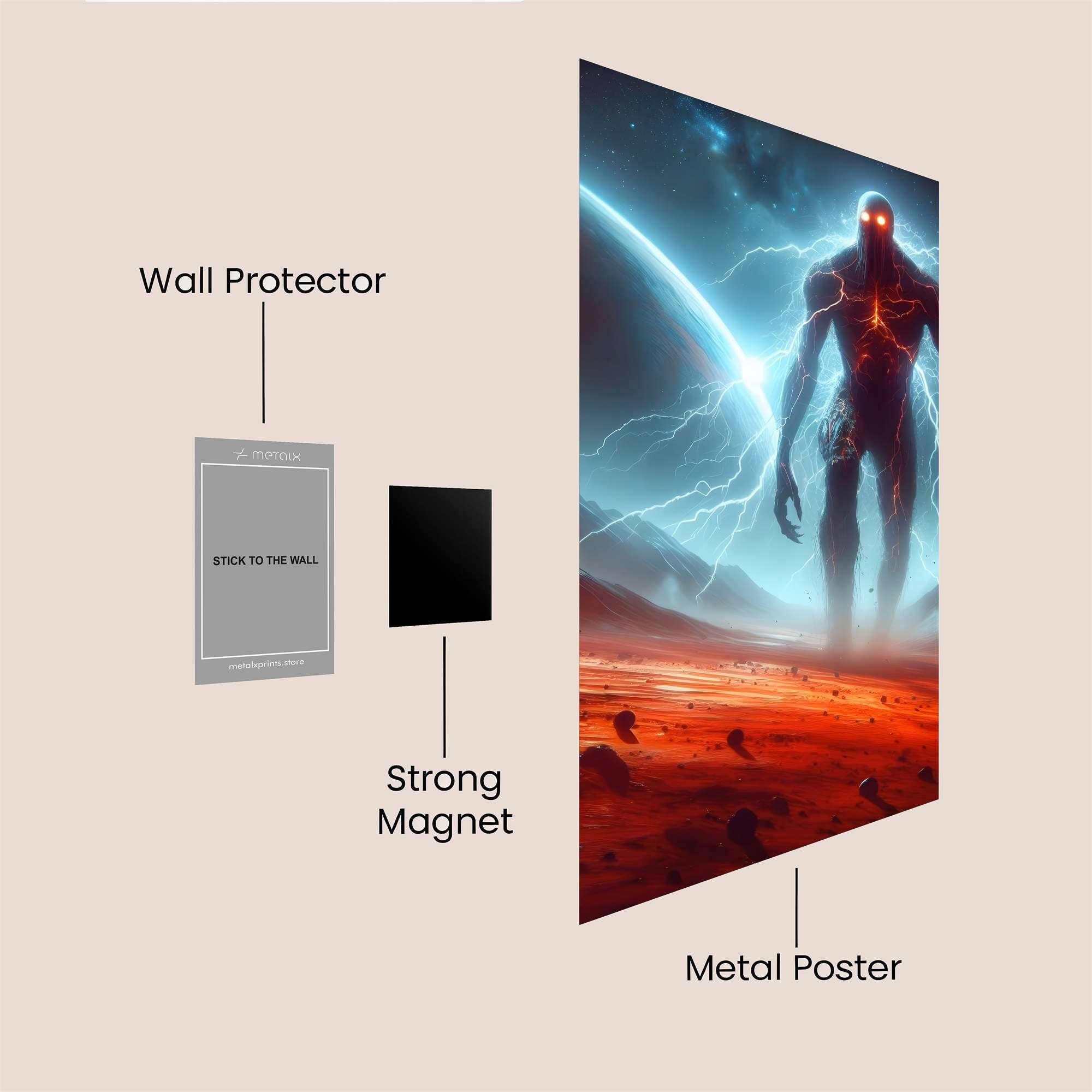 Galactic Fury Safe Wall Magnetic / M