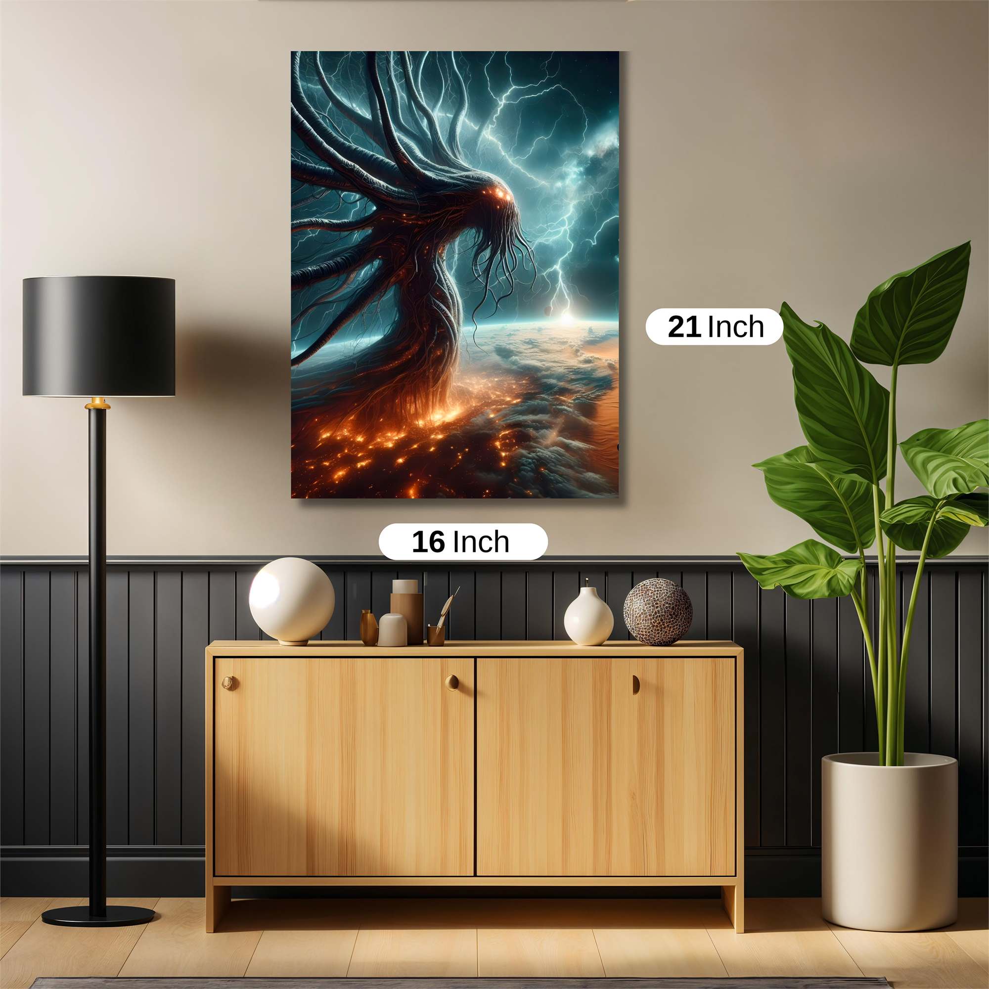 Cthulhu Wrath Safe Wall Magnetic / M