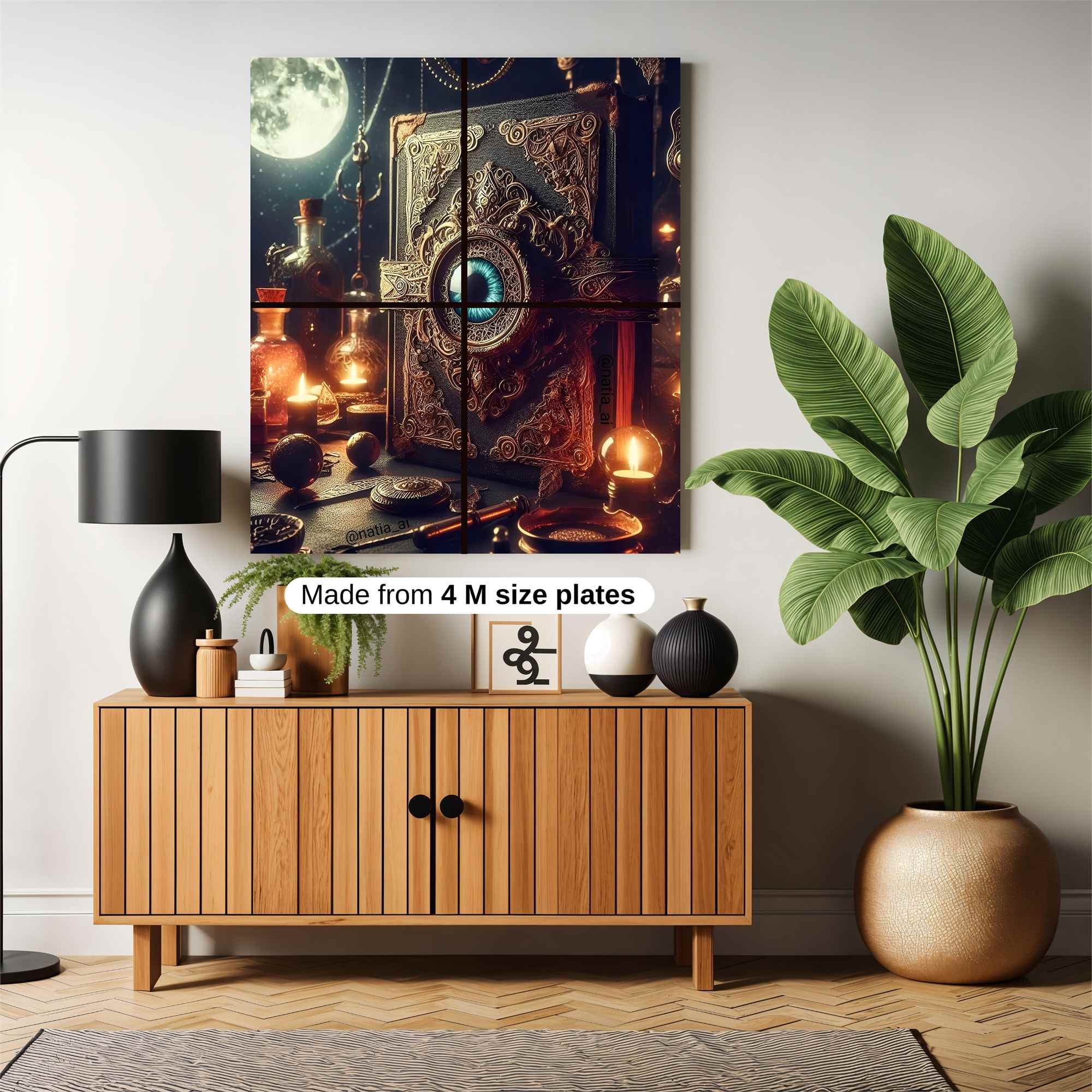 Grimoire Whispers Safe Wall Magnetic / M